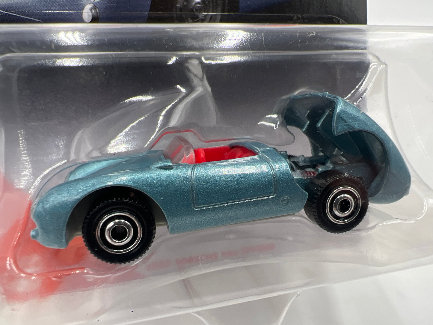 Matchbox Moving Parts 1955 Porsche 550 Spyder Light Blue 167M