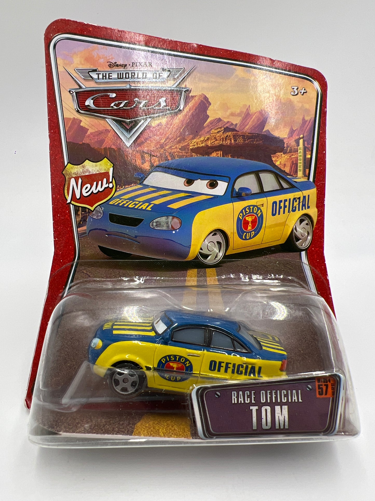 Disney Pixar The World Of Cars #57 Race Official Tom 138jF