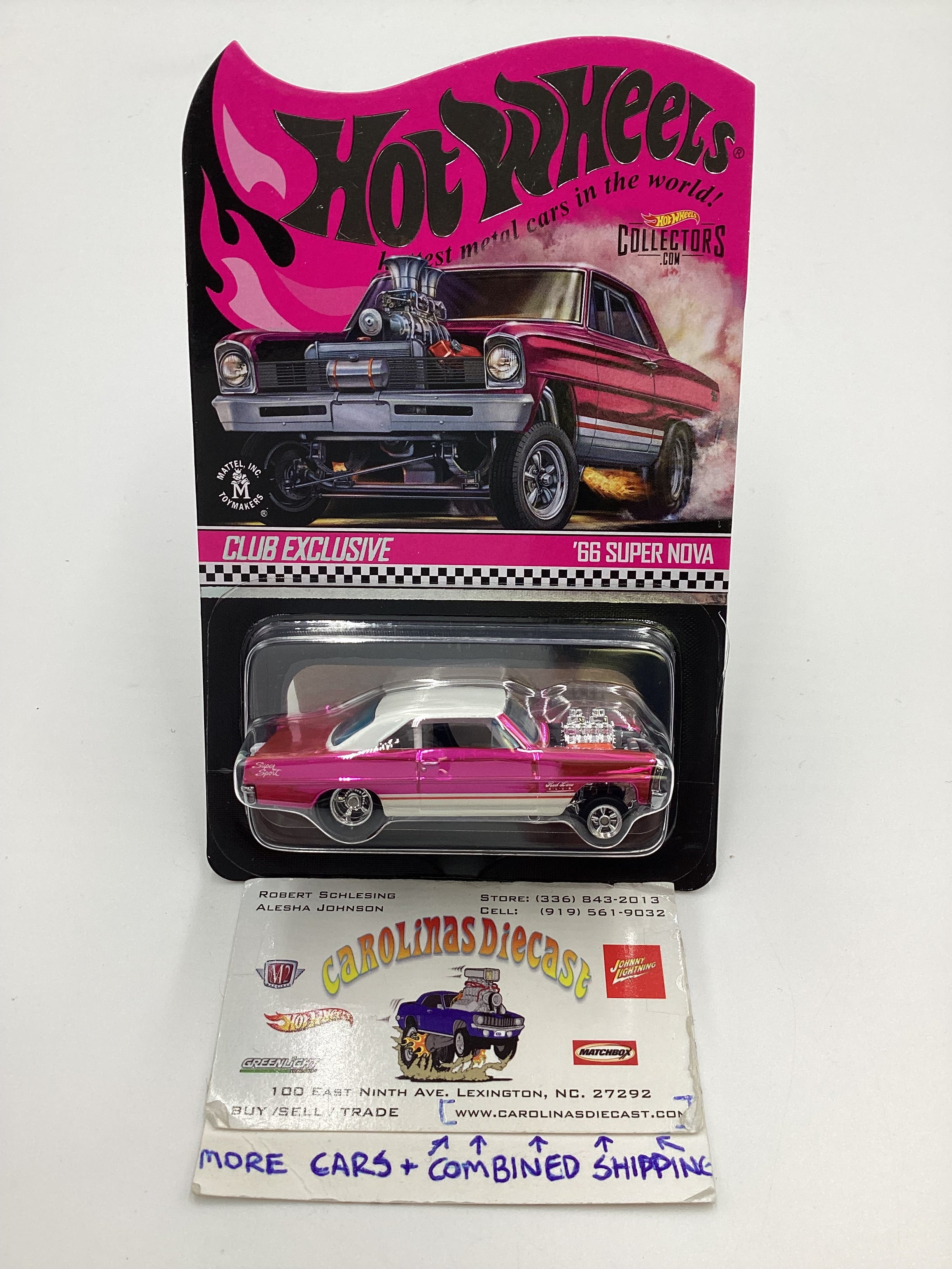 Hot Wheels RLC store Exclusive 66 Super Nova