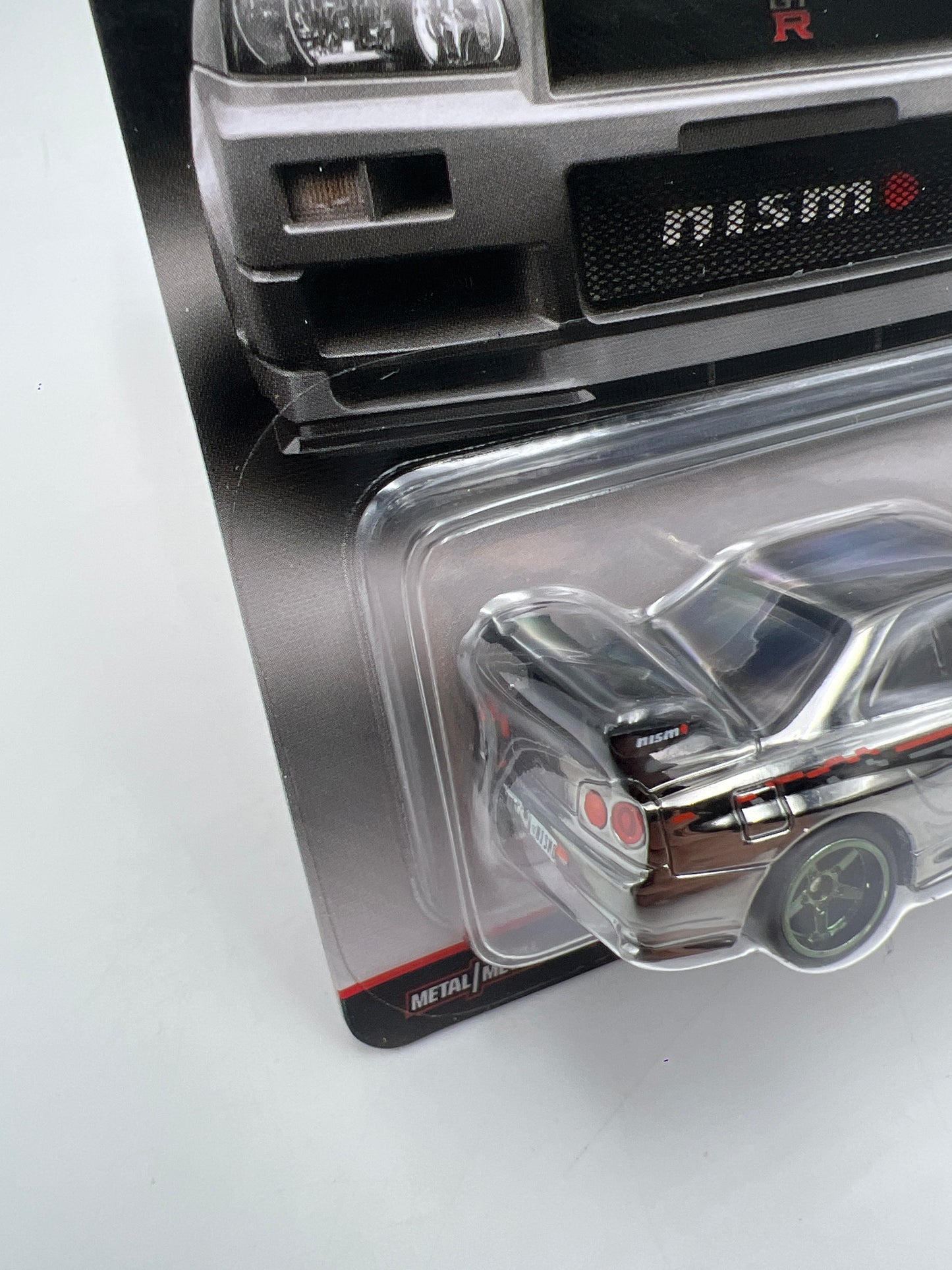 Hot Wheels RLC #14480/30000 Nismo Nissan Skyline GT-R BNR34 Chrome W/Protector