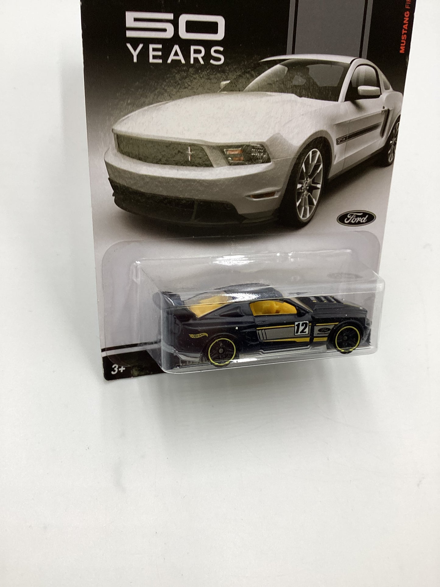 Hot Wheels Mustang 50 Years #7 12 Ford Mustang Black 152F