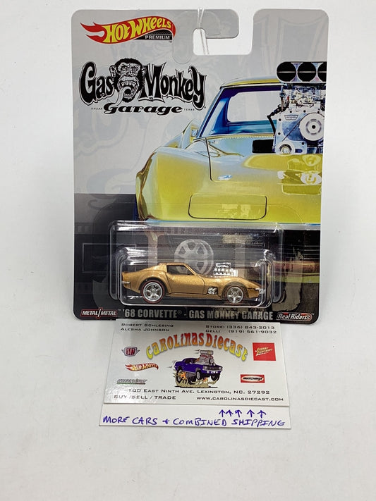 2017 Hot Wheels Gas Monkey Garage ‘68 Corvette Gas Monkey Garage 260I