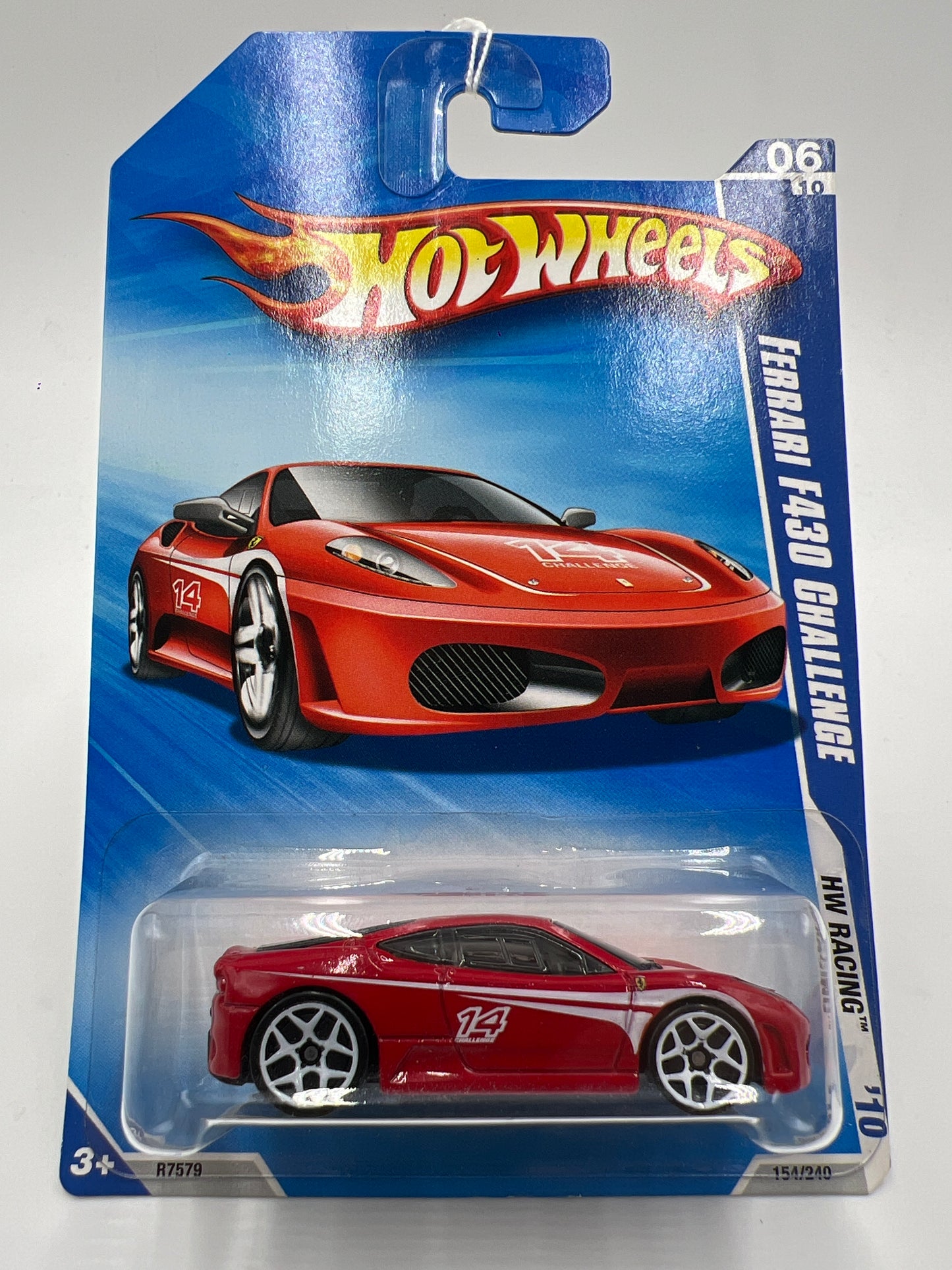 2010 Hot Wheels #154 Ferrari F430 Challenge Red SR
