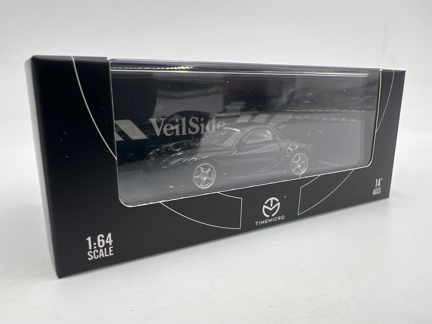 Time Micro 1/64 VeilSide Mazda RX-7 Black