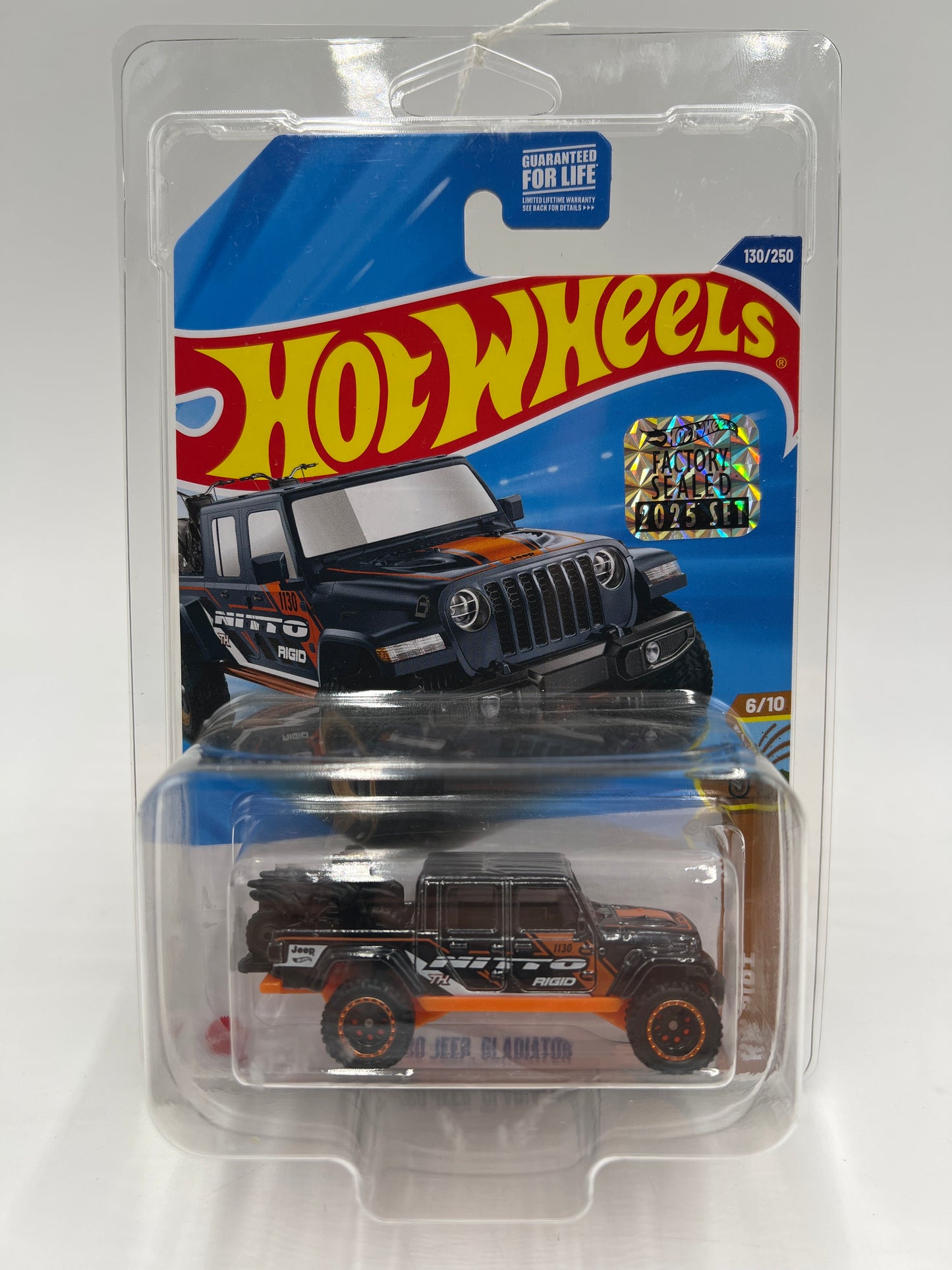 2025 Hot Wheels Factory Sealed Super Treasure Hunt #130 20 Jeep Gladiator Nitto W/Protector