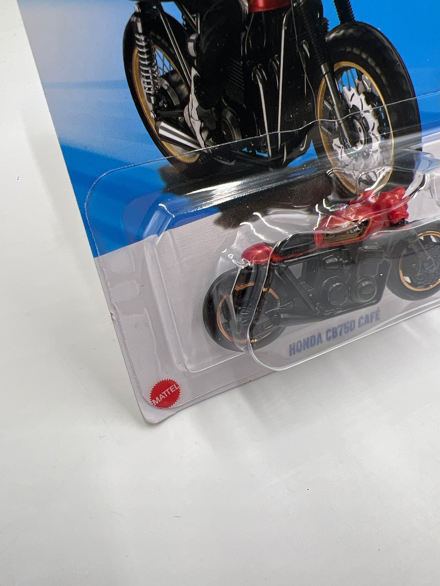 2025 Hot Wheels HW Moto #150 Honda CB750 Cafe Red/Black 76i