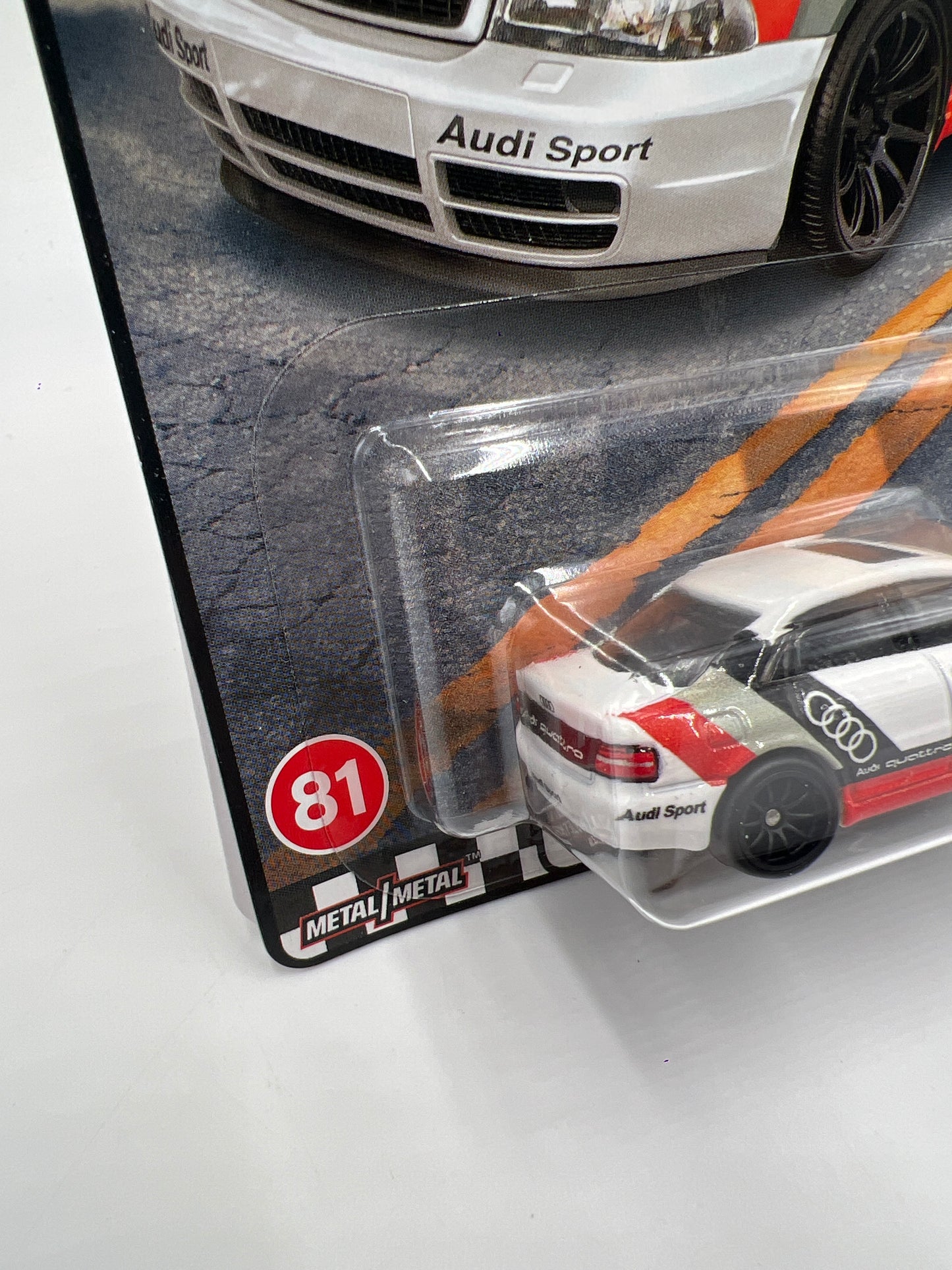 Hot Wheels Premium Boulevard #81 Audi S4 Quattro White 262B