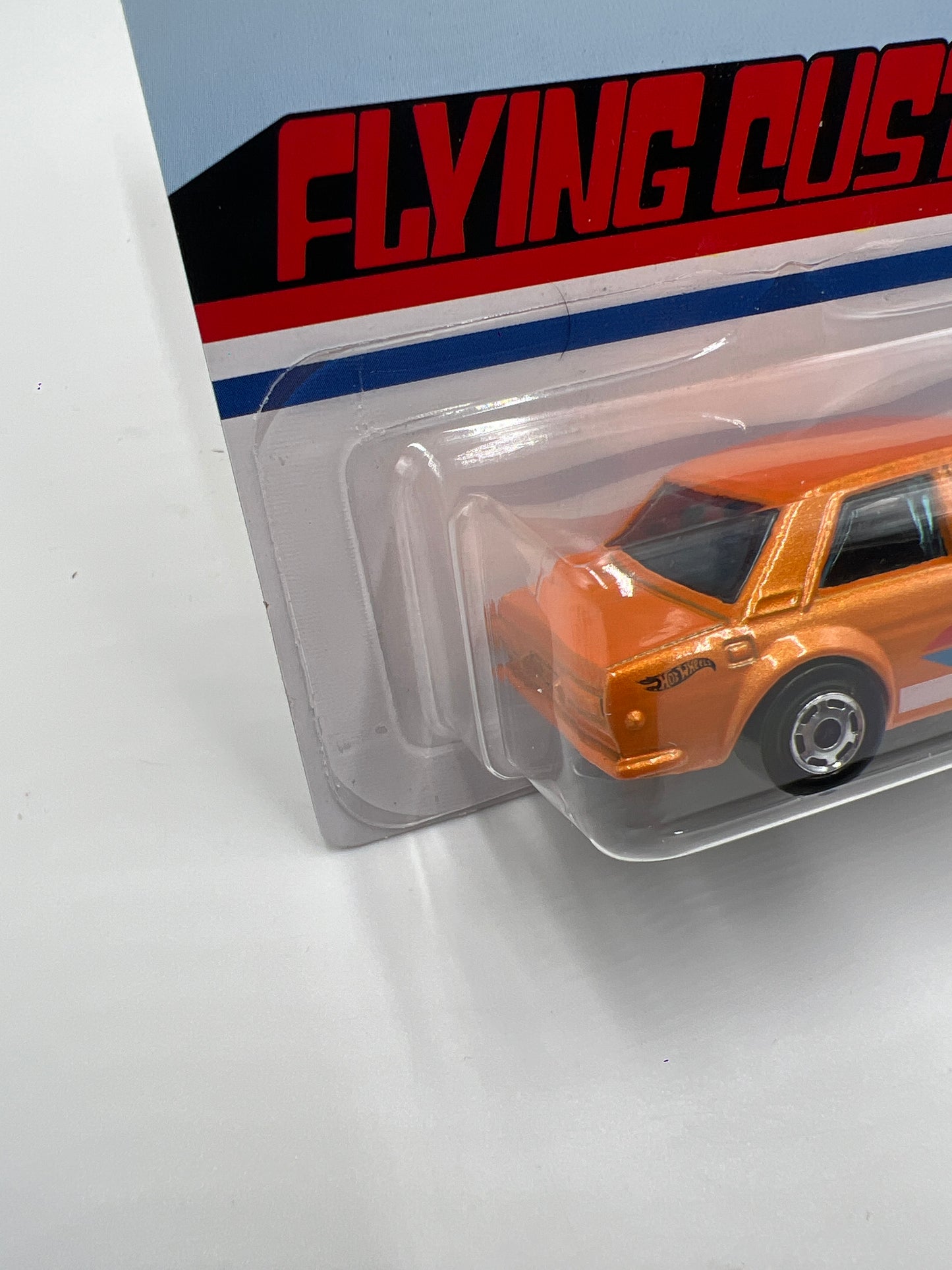 Hot Wheels Target Exclusive Flying Customs 71 Datsun 510 Orange 154A