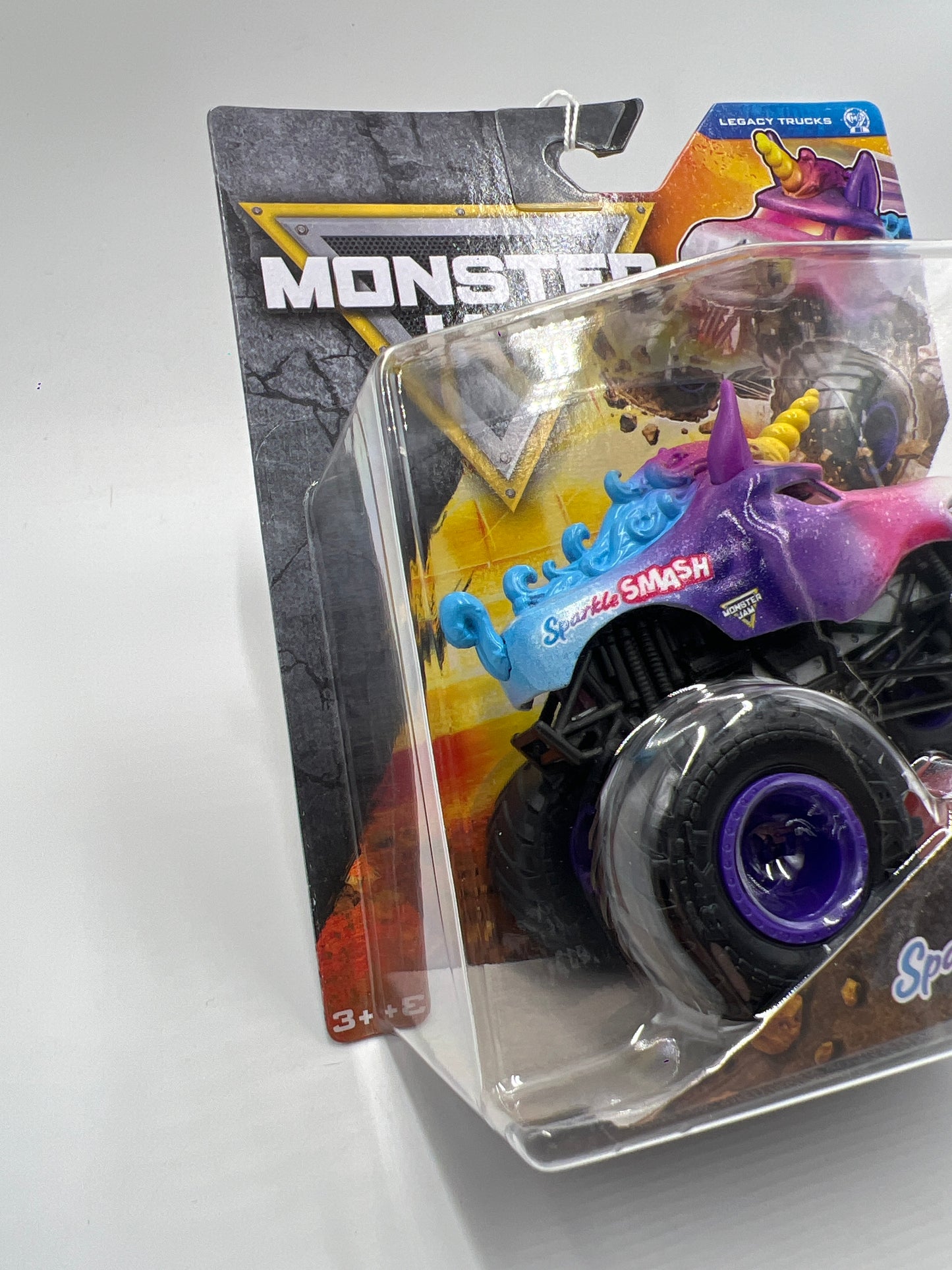 2025 Monster Jam Series 43 Legacy Trucks Sparkle Smash 124E