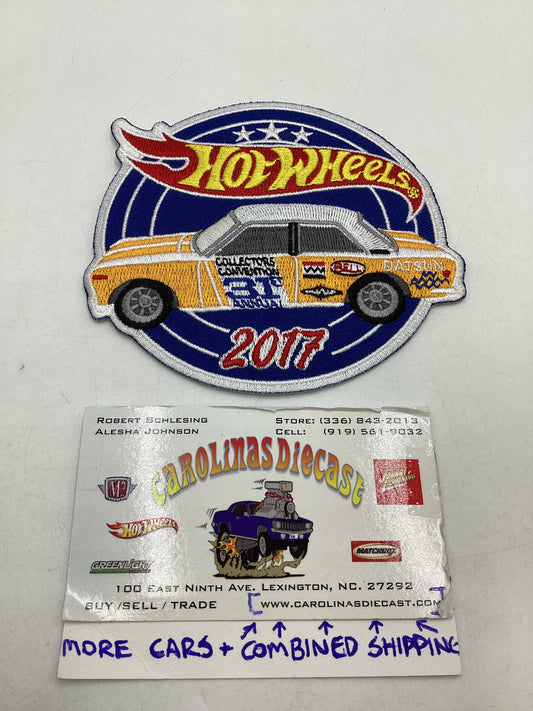 Hot wheels 2017 31st Convention Los Angeles CA Datsun Bluebird 510 Patch