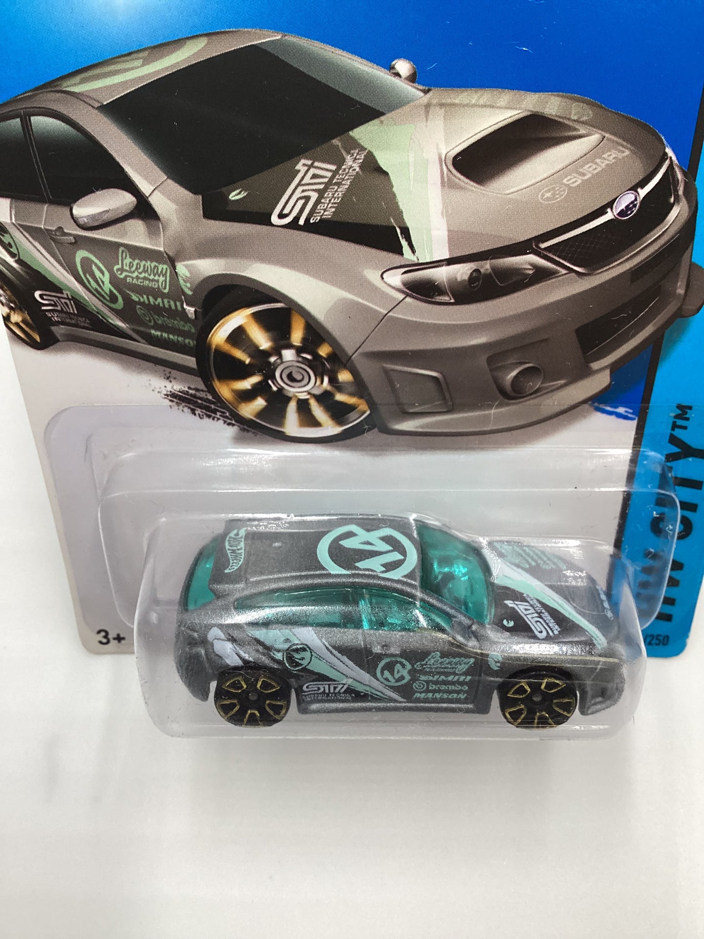 2014 Hot wheels Treasure Hunt #26 Subaru WRX STI