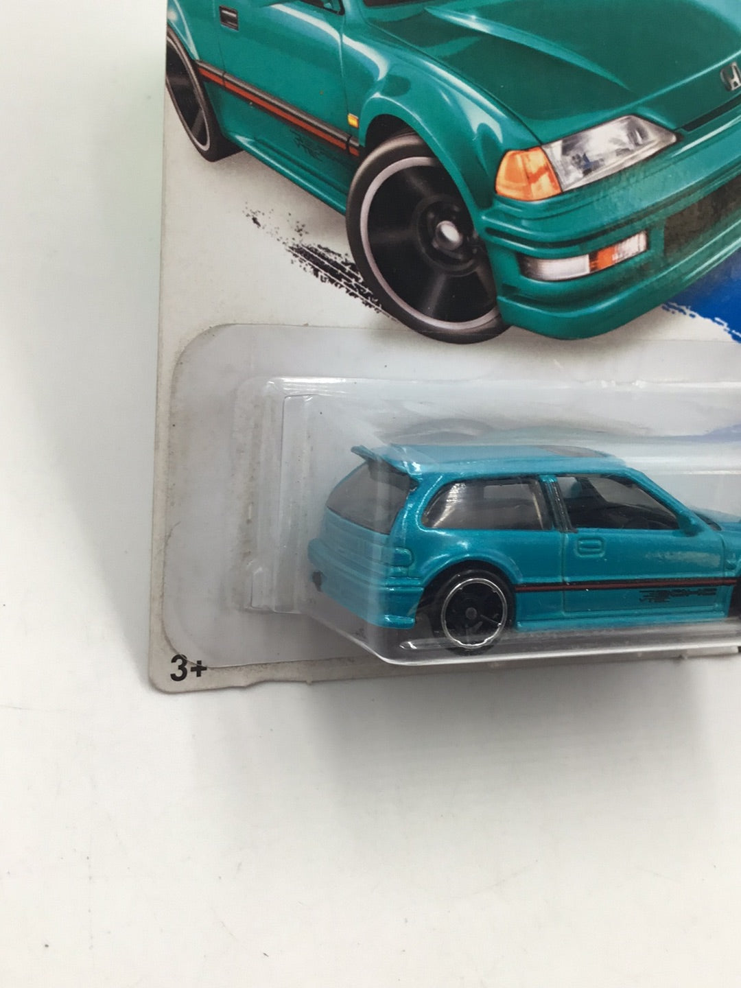 2014 Hot Wheels #30 1990 Honda Civic EF (BAD CARD)