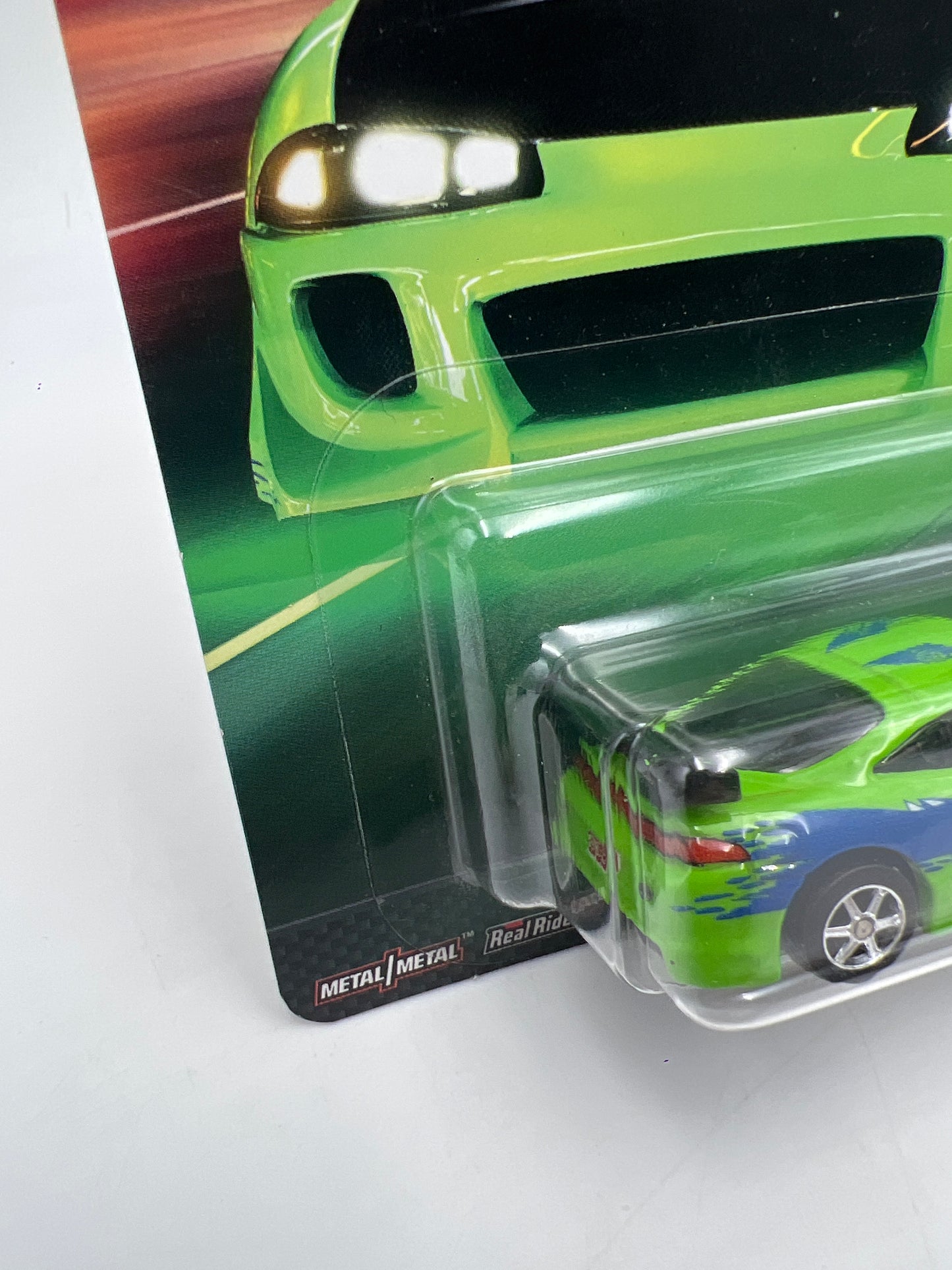 Hot Wheels Fast & Furious Original Fast #2 95 Mitsubishi Eclipse Green W/Protector