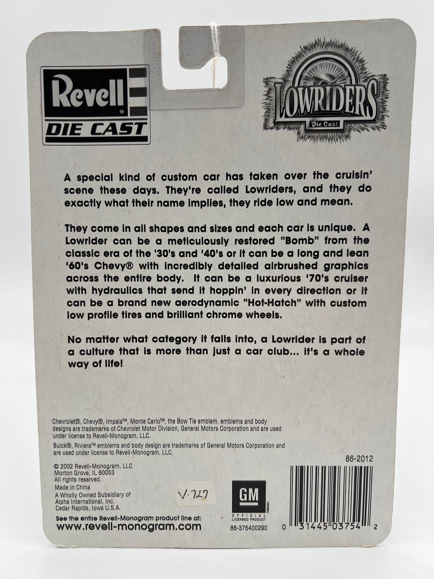 Revell Lowriders Bomb Series #12 39 Chevy Sedan Delivery Blue SR