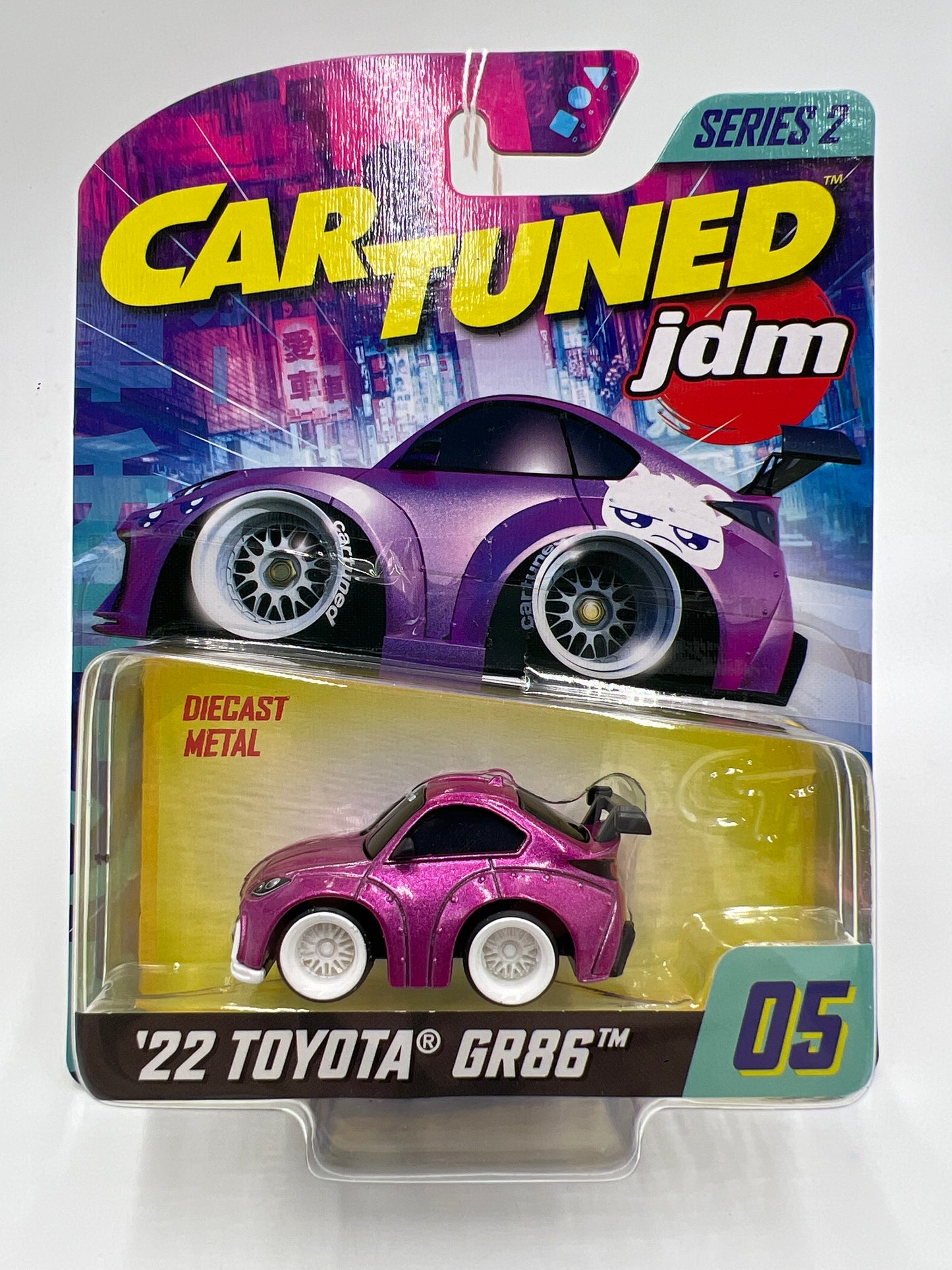 2025 MGA Car Tuned JDM Series 2 #5 22 Toyota GR86 Pink 178N
