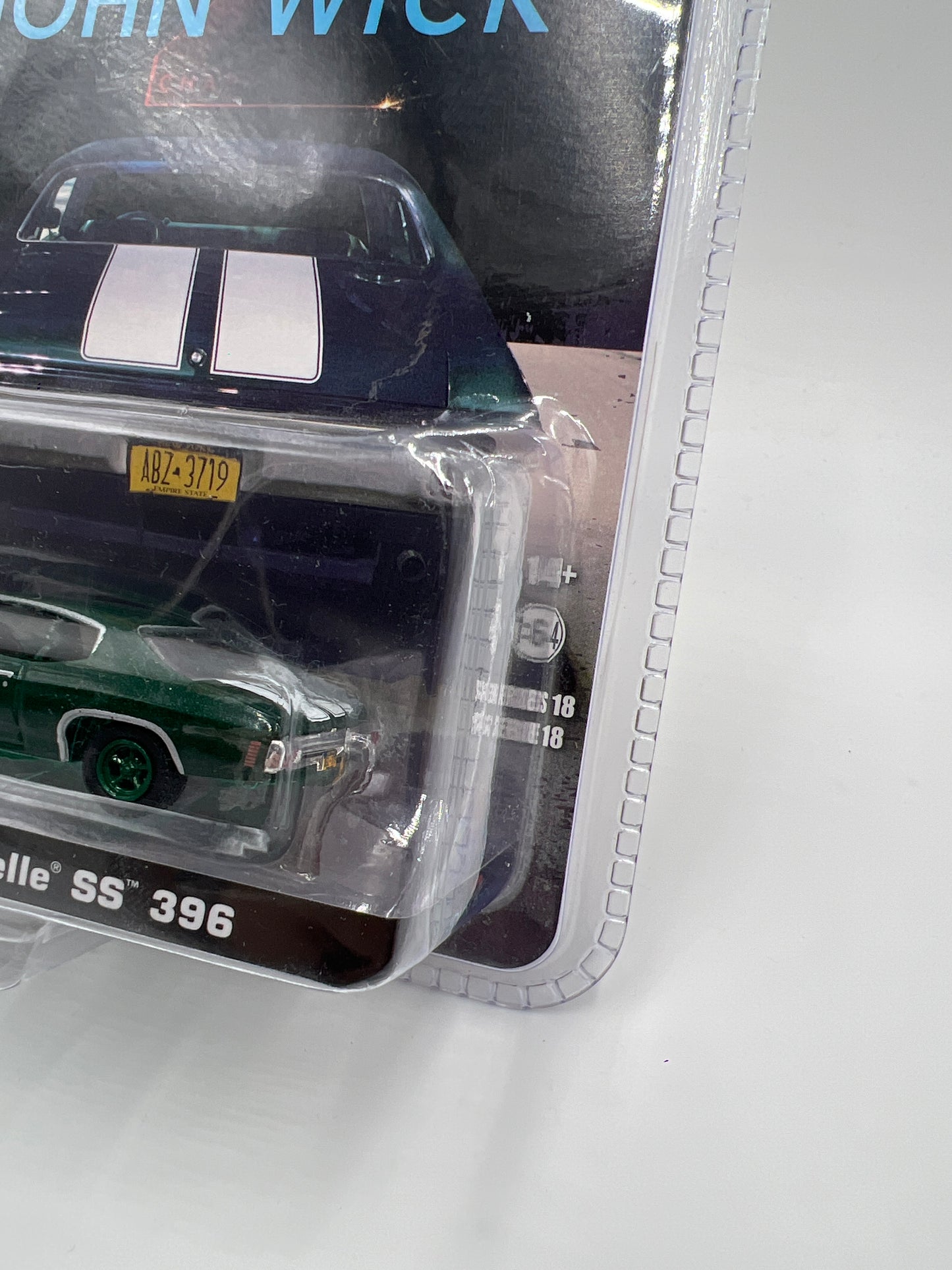 Greenlight Hollywood Series 18 John Wick 2 CHASE 1970 Chevrolet Chevelle SS 396 Green