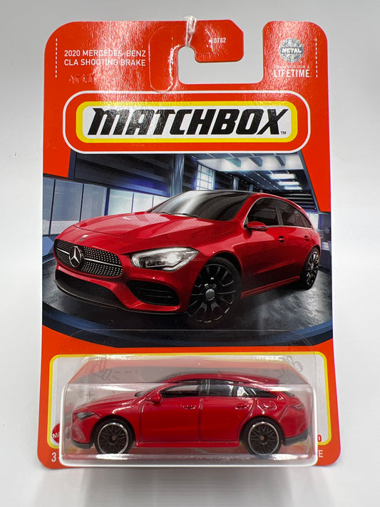 2024 Matchbox #99 2020 Mercedes-Benz CLA Shooting Brake Red 215F