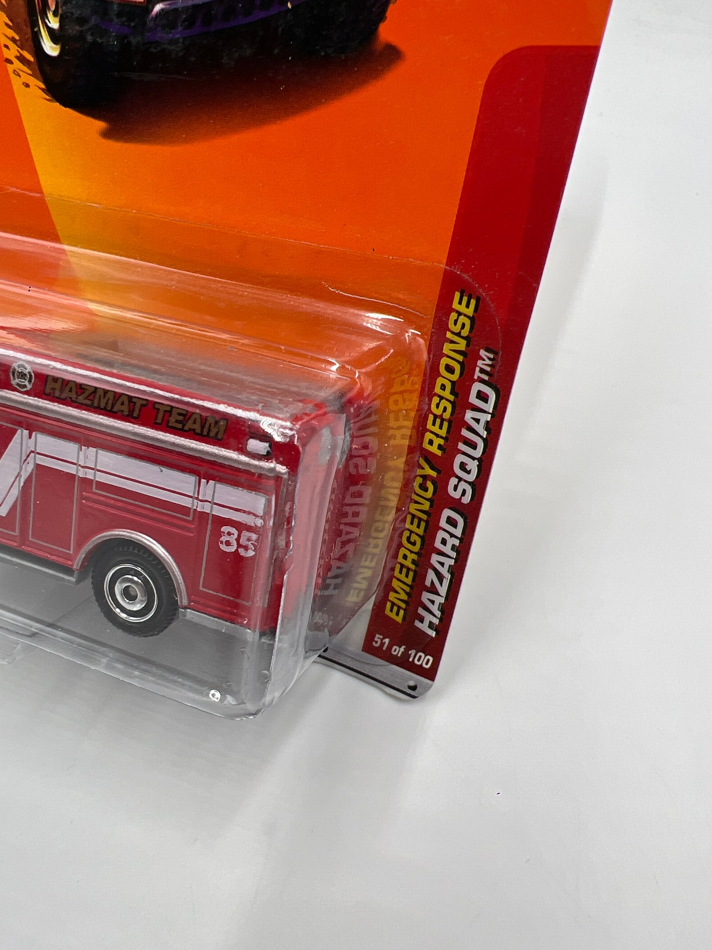 Matchbox Emergency Response #51 Hazard Squad Hazmat Red 216J