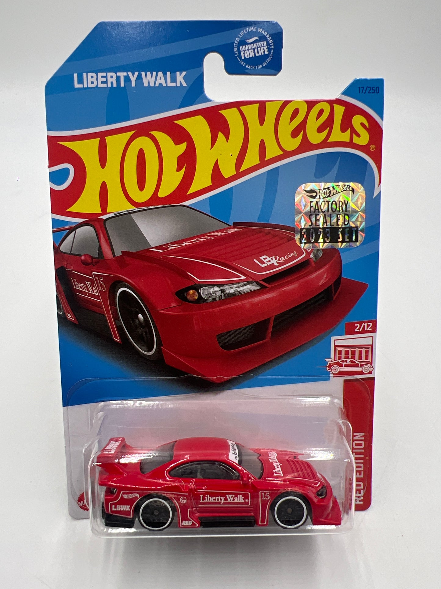 2023 Hot Wheels Red Edition #17 LB Super Silhouette Nissan Silvia Factory Sealed W/Protector