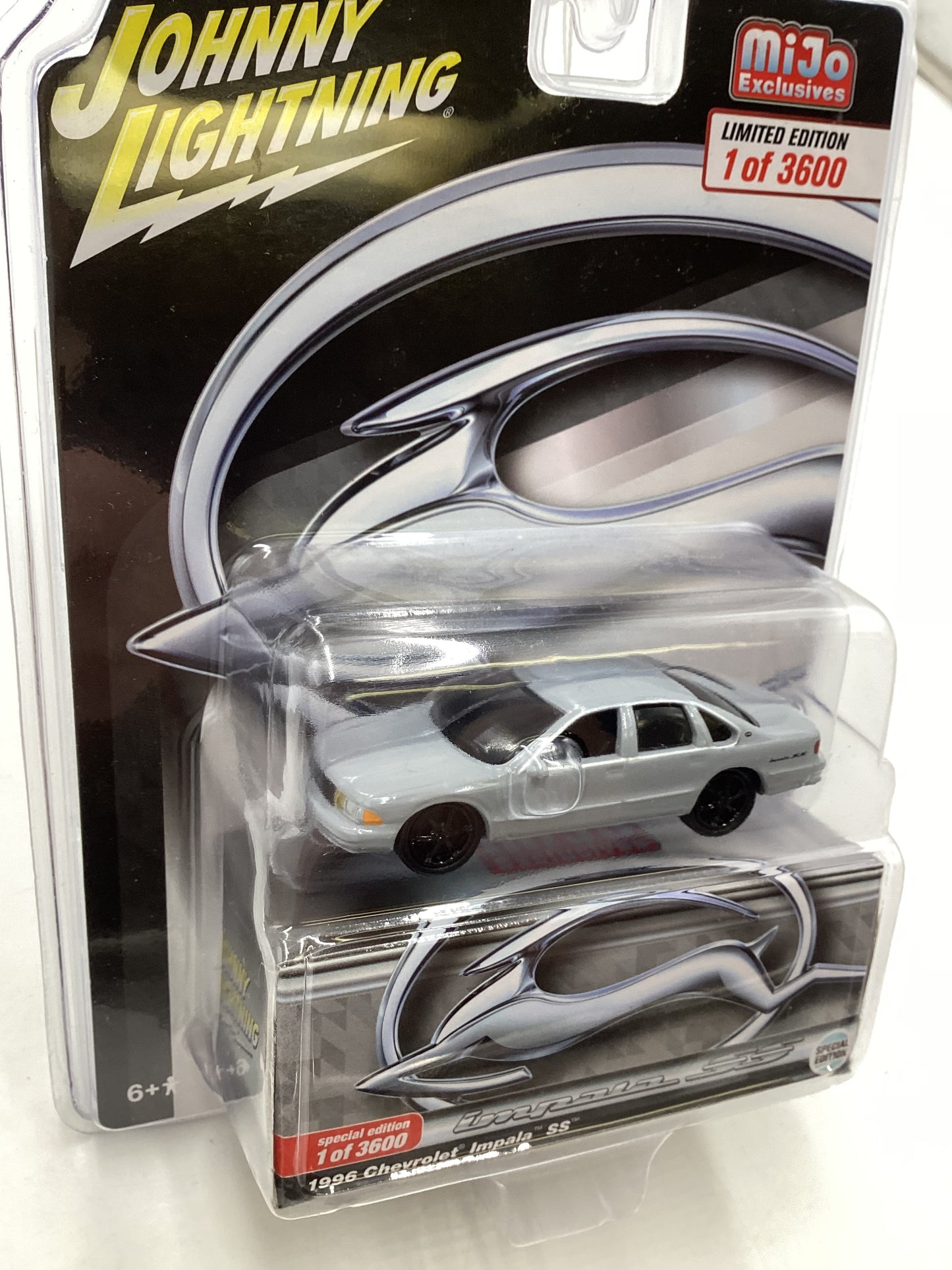 Johnny lightning x Mijo Exclusives 1996 Chevrolet Impala SS Gray 186D