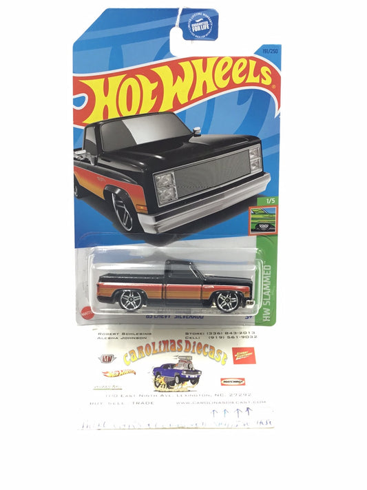 2023 hot wheels #191 83 Chevy Silverado 9A