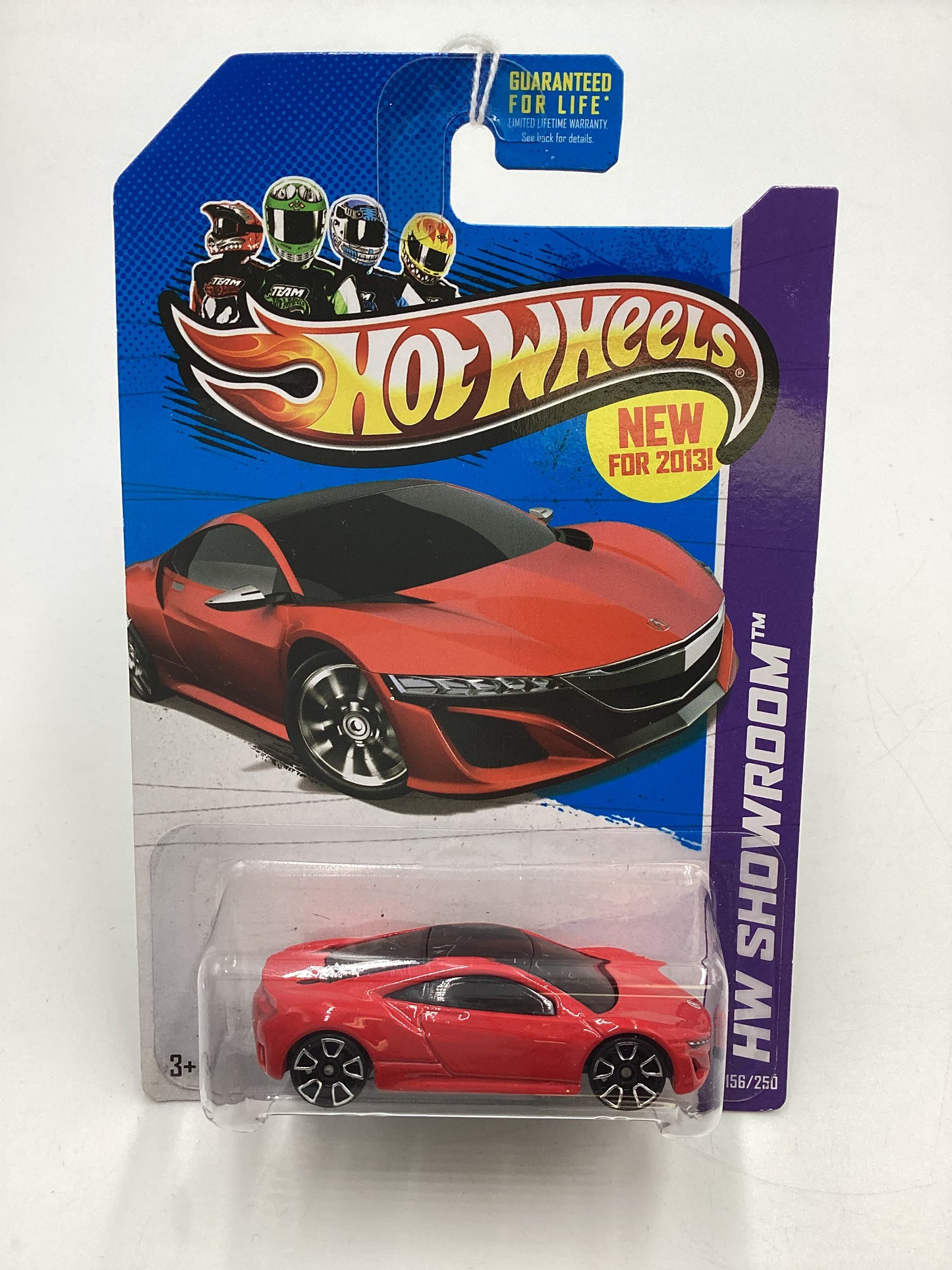 2013 Hot wheels Showroom #156 12 Acura NSX Concept Red 105C