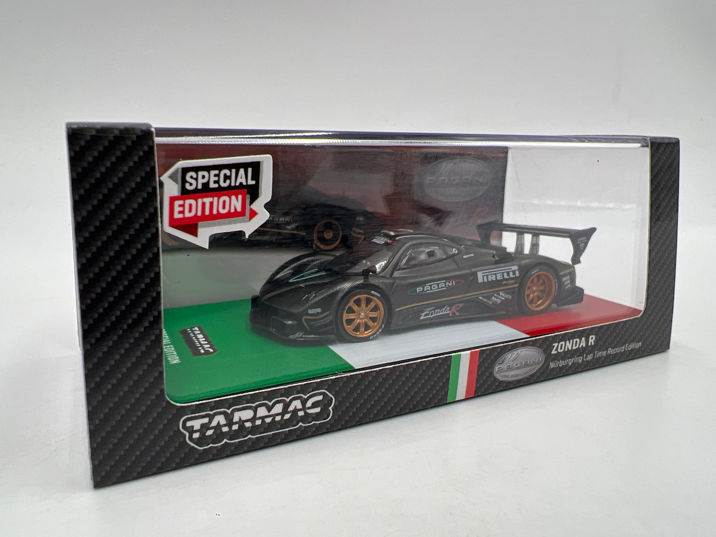 Tarmac Works x Global 64 Special Edition Pagani Zonda R Nurburgring Lap Time Record Edition