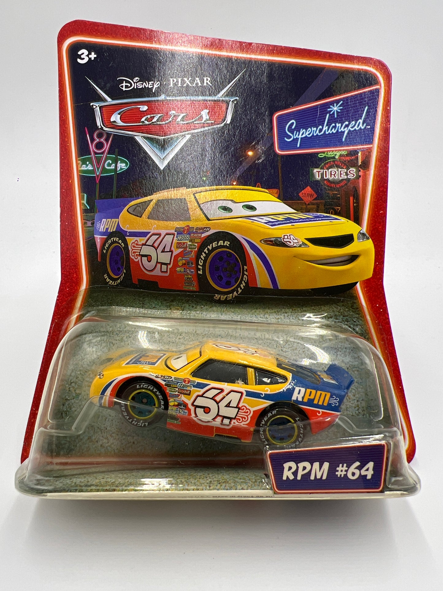 Disney Pixar Cars Supercharged RPM #64 141H
