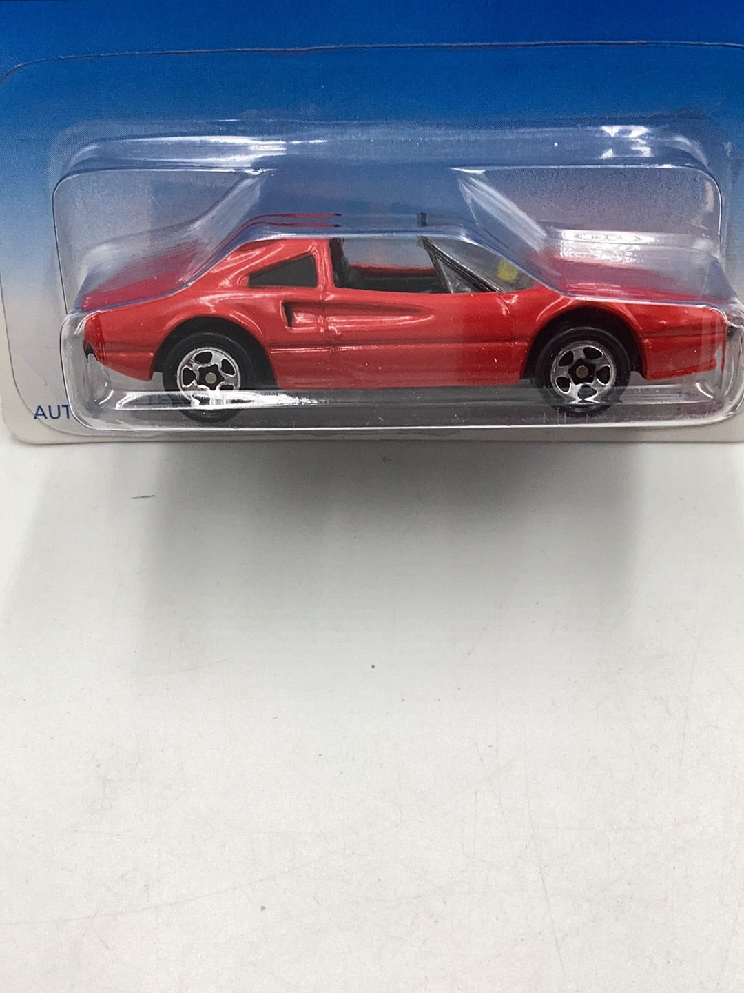 Hot wheels #496 Ferrari 308 GTS New! on card with protector