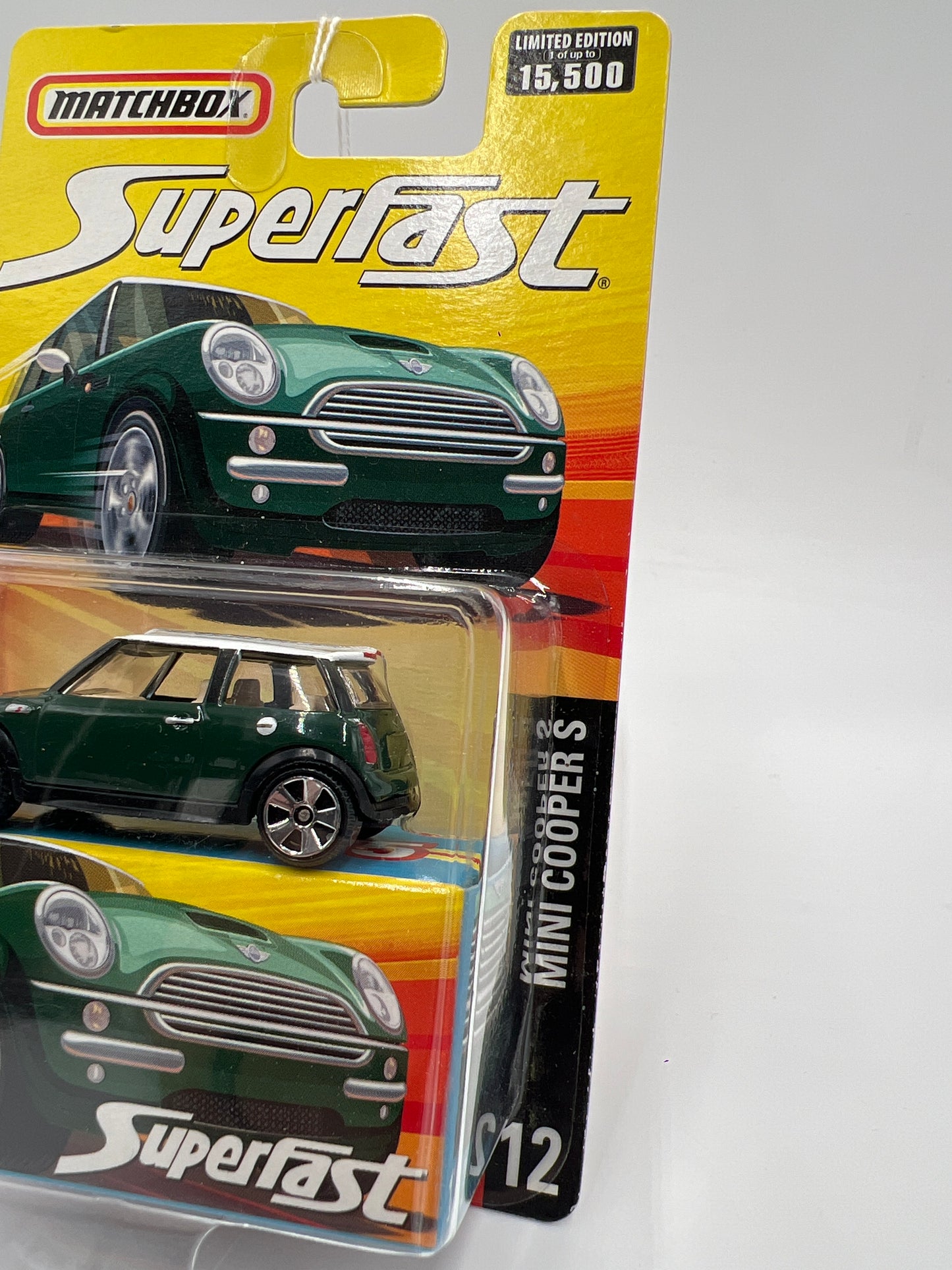 Matchbox Superfast #12 Mini Cooper S Green 167Q