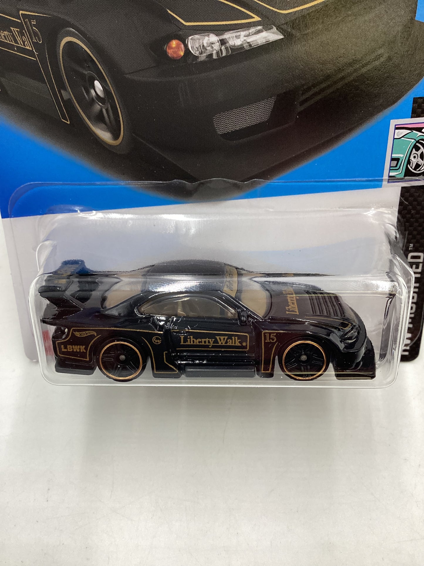 2023 Hot wheels #17 LB Super Silhouette Nissan Silvia Black 82E