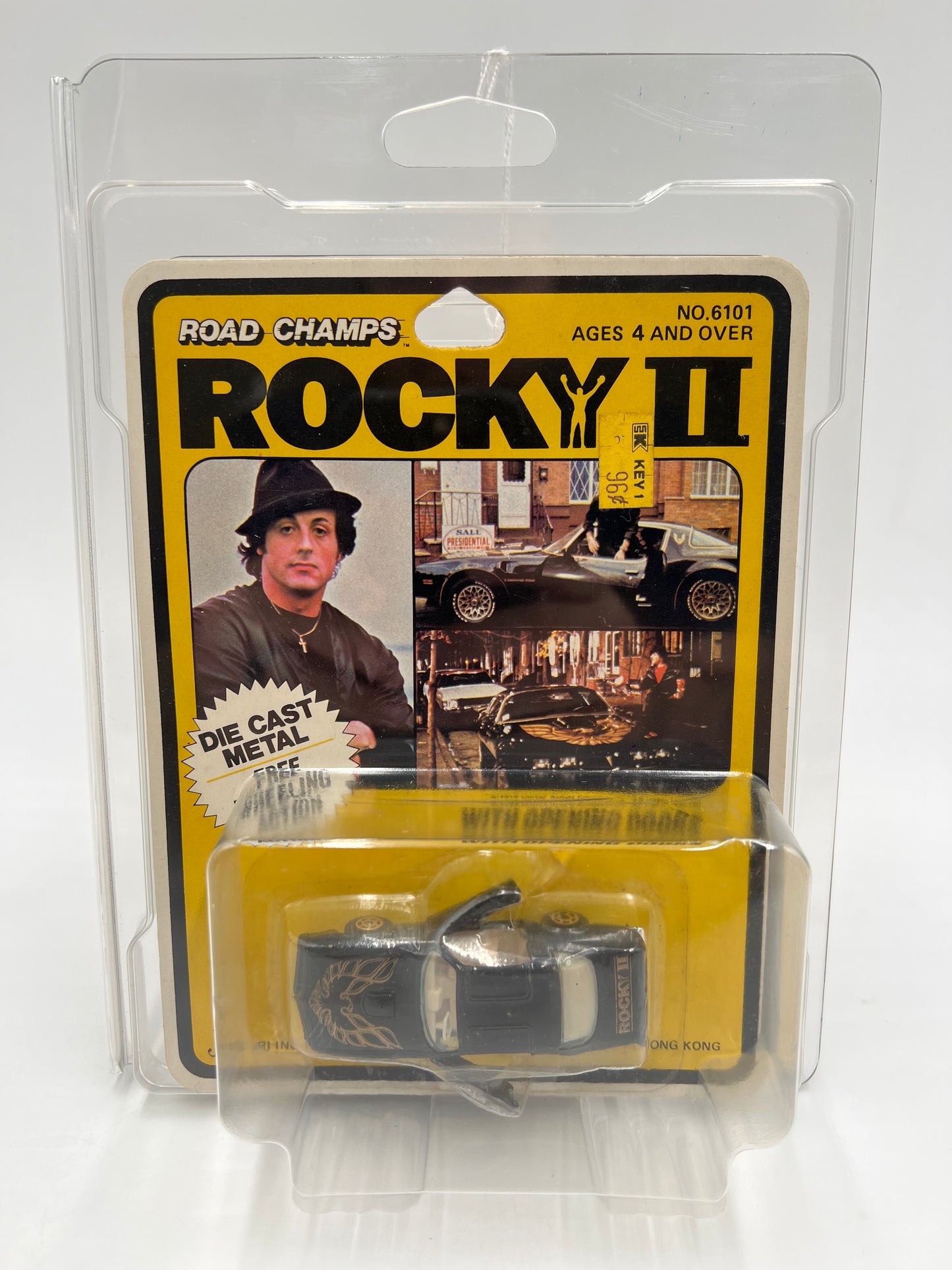 1979 Road Champs #6101 Rocky II Pontiac Firebird Trans Am Black W/Protector VHTF