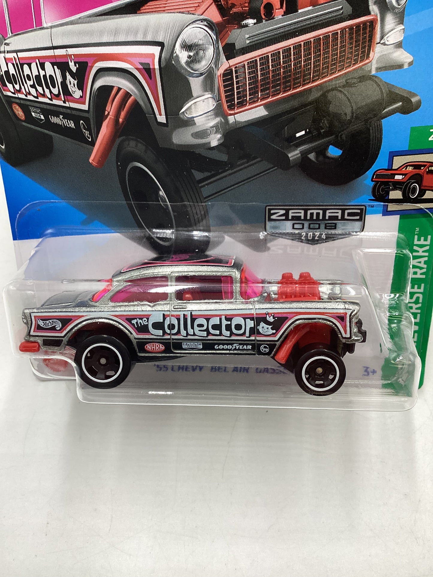 2024 Hot Wheels Zamac #63 ‘55 Chevy Bel Air Gasser for a certain customer i will cancel if you order