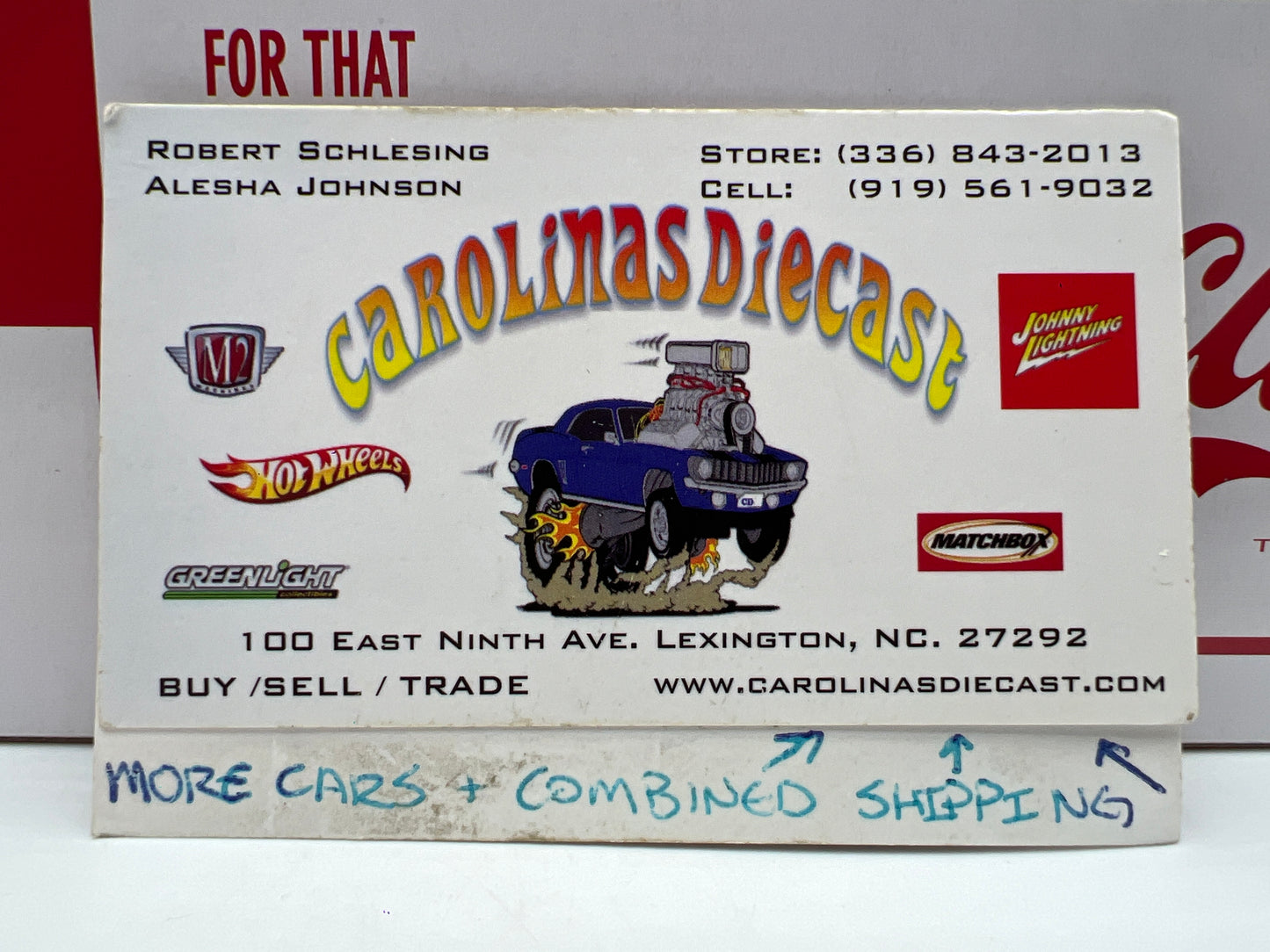 M2 Machines Auto Haulers CHASE Coca Cola 1970 Ford C-950 & 1966 Ford Mustang Gasser TW04