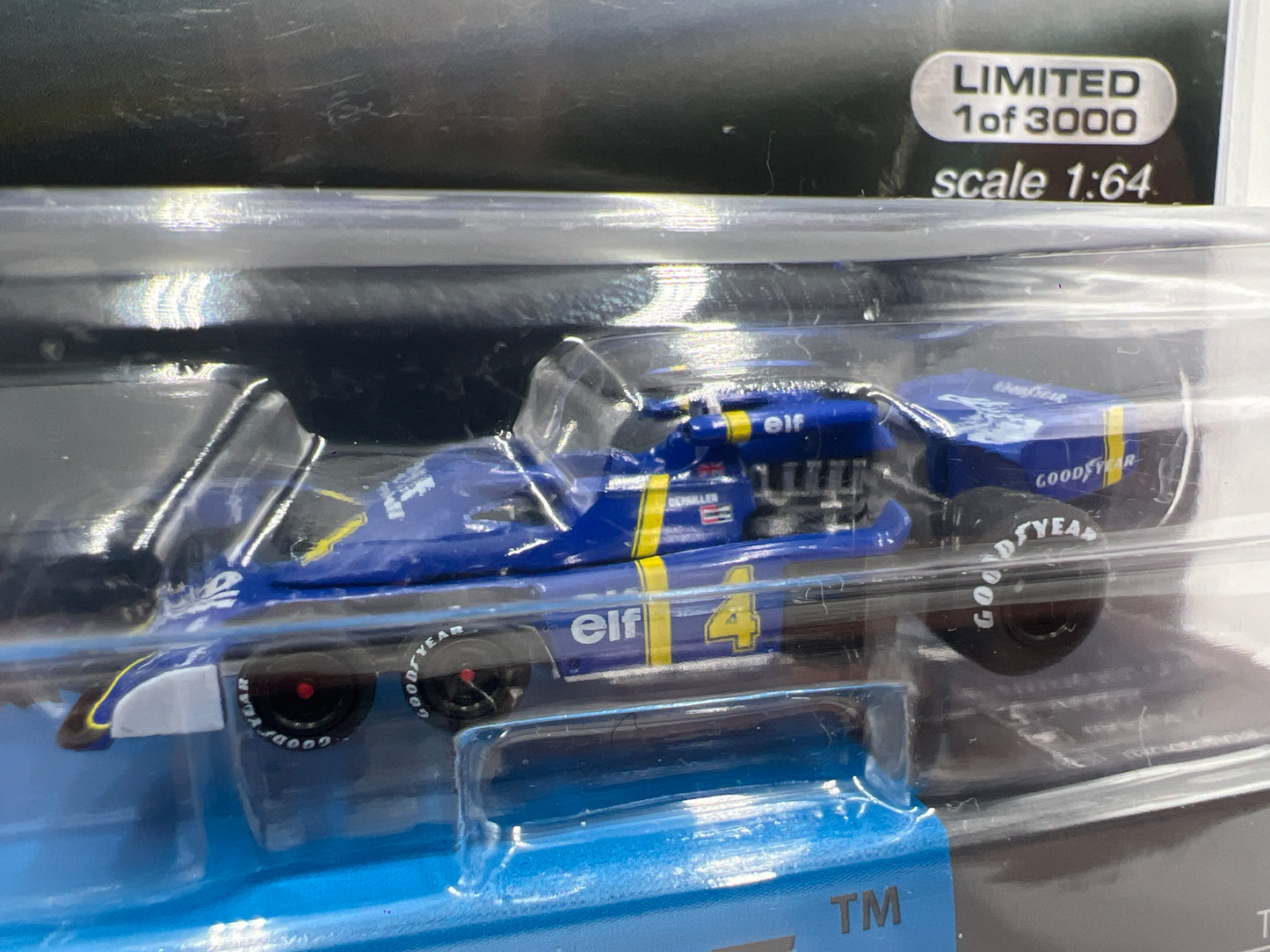 Mini GT Mijo Exclusives #488 Tyrell P34 #4 1976 Spanish GP Blue