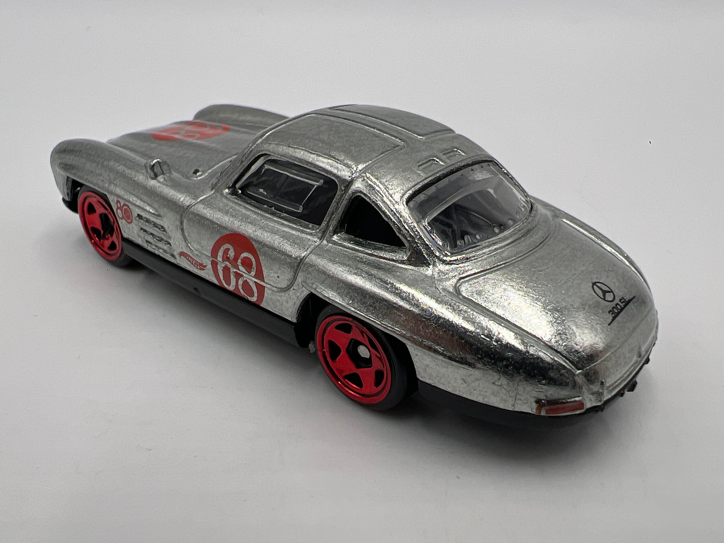 2025 Hot Wheels Mattel 80 Years Replay The Classics Zamac Mercedes-Benz 300 SL Loose