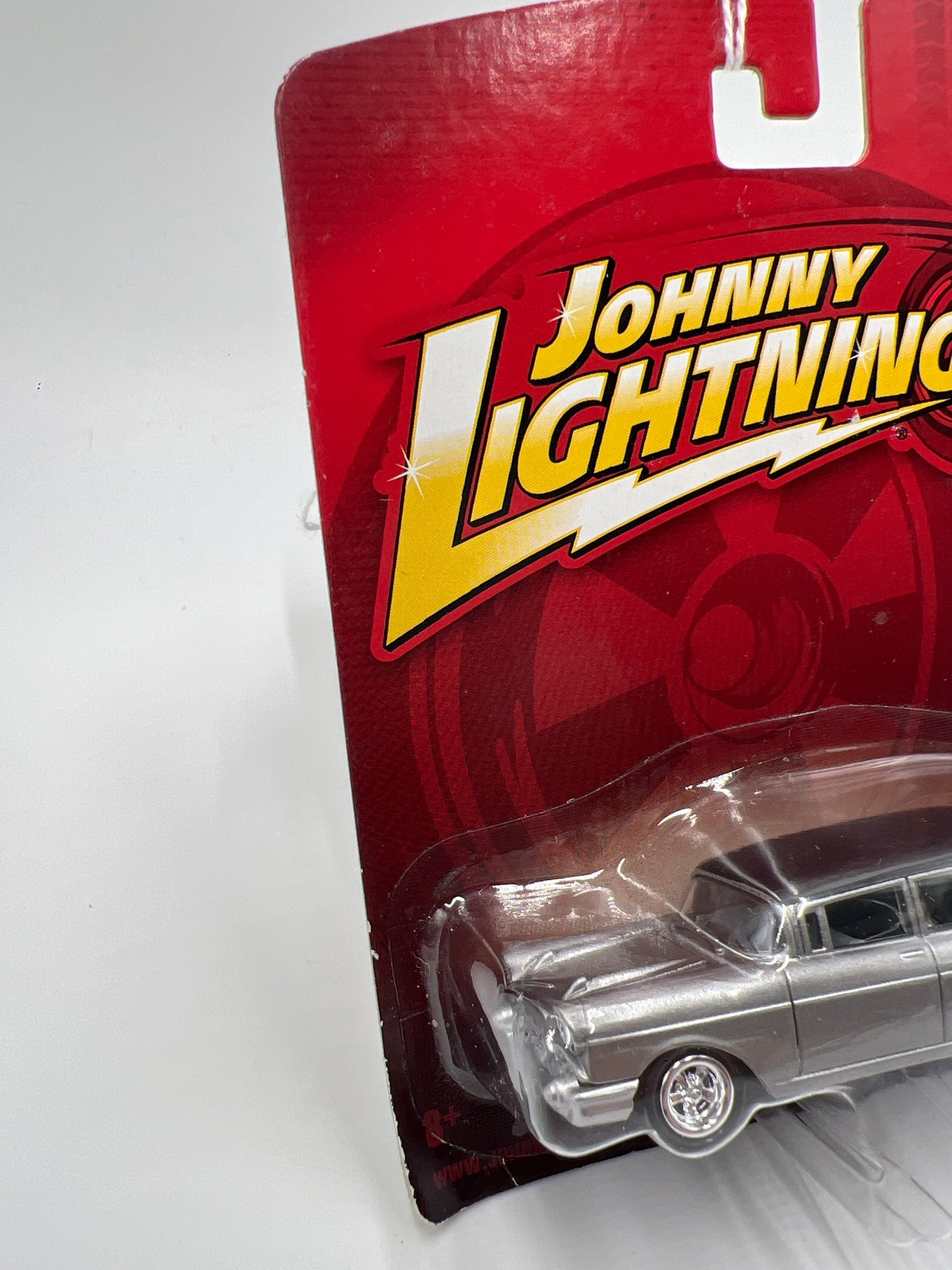 Johnny Lightning Release #15 1957 Chevy Hearse Silver 227F