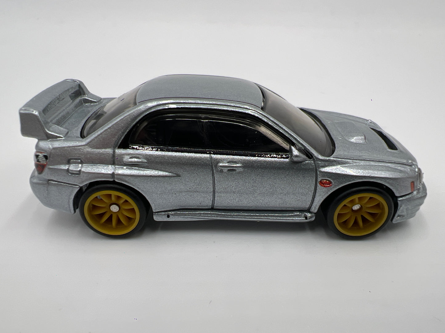 Hot Wheels 1/64 Premium Target 2 Pack Exclusive Subaru Impreza WRX Silver Loose