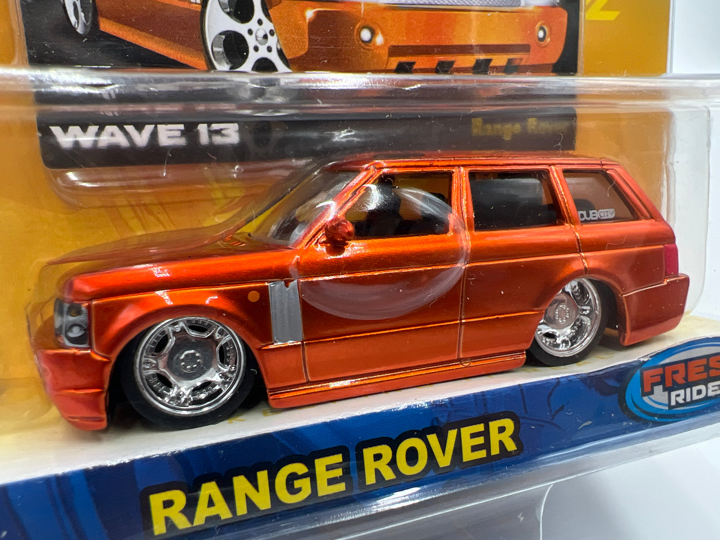 Jada Toys Dub City Euro Spec Wave 13 #137 Range Rover Orange SR