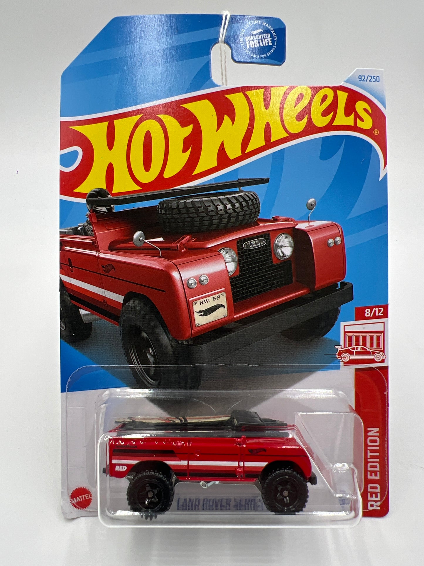 2024 Hot Wheels #92 Target Red Edition Land Rover Series II Red 146F