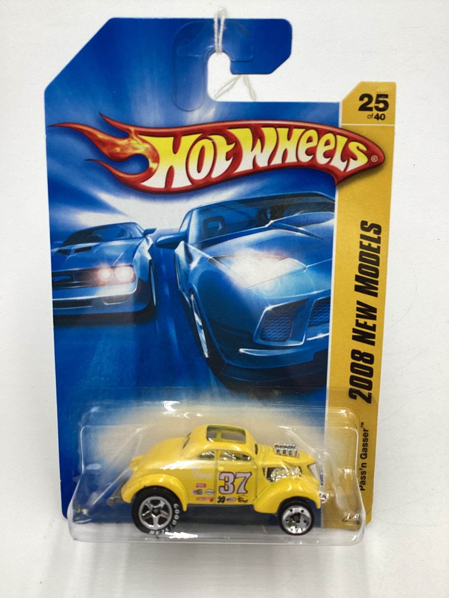 2008 Hot Wheels New Models #25 Pass N Gasser Yellow 56E