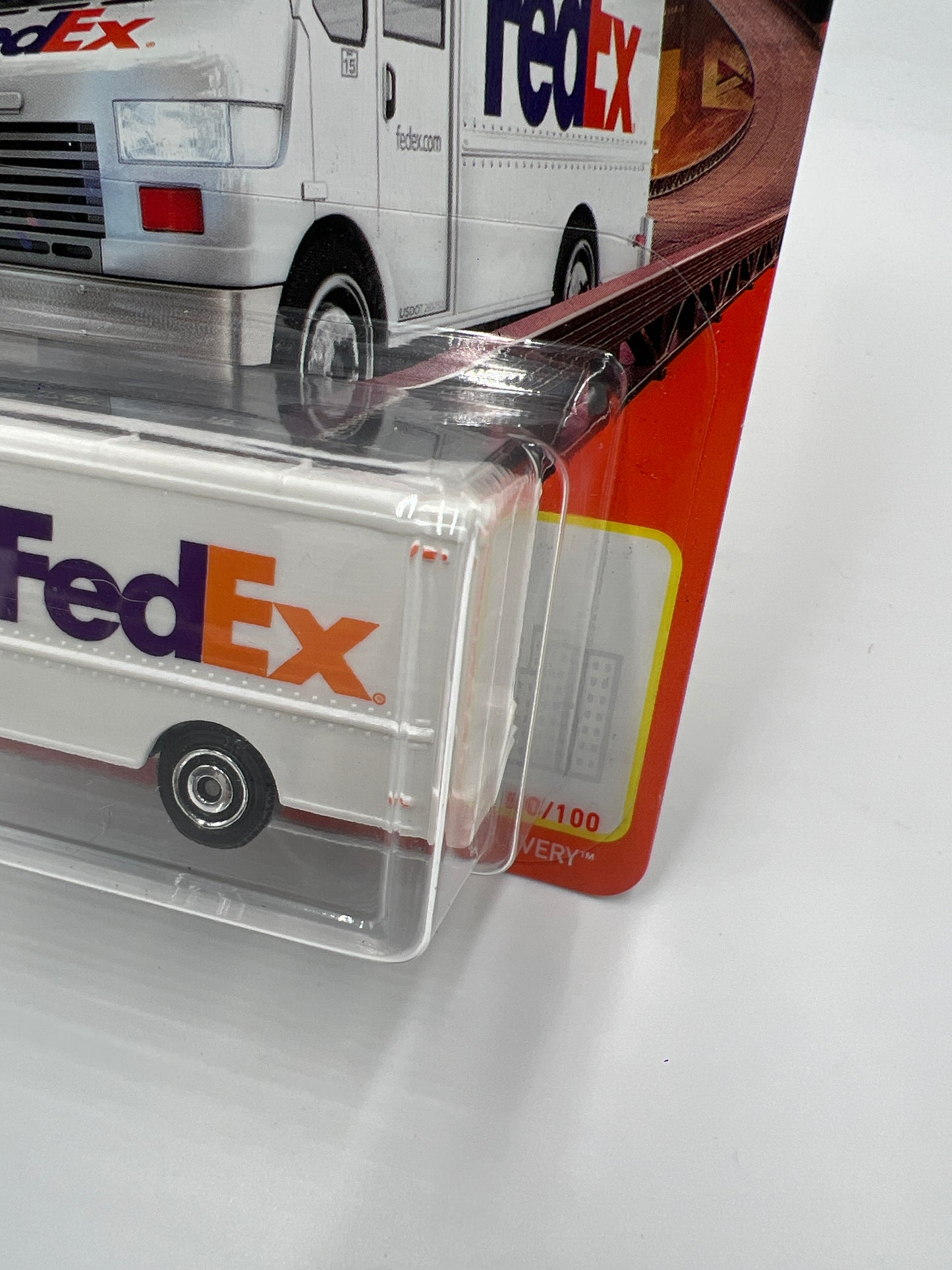 Matchbox 70 Years #56 Express Delivery FedEx White 210D