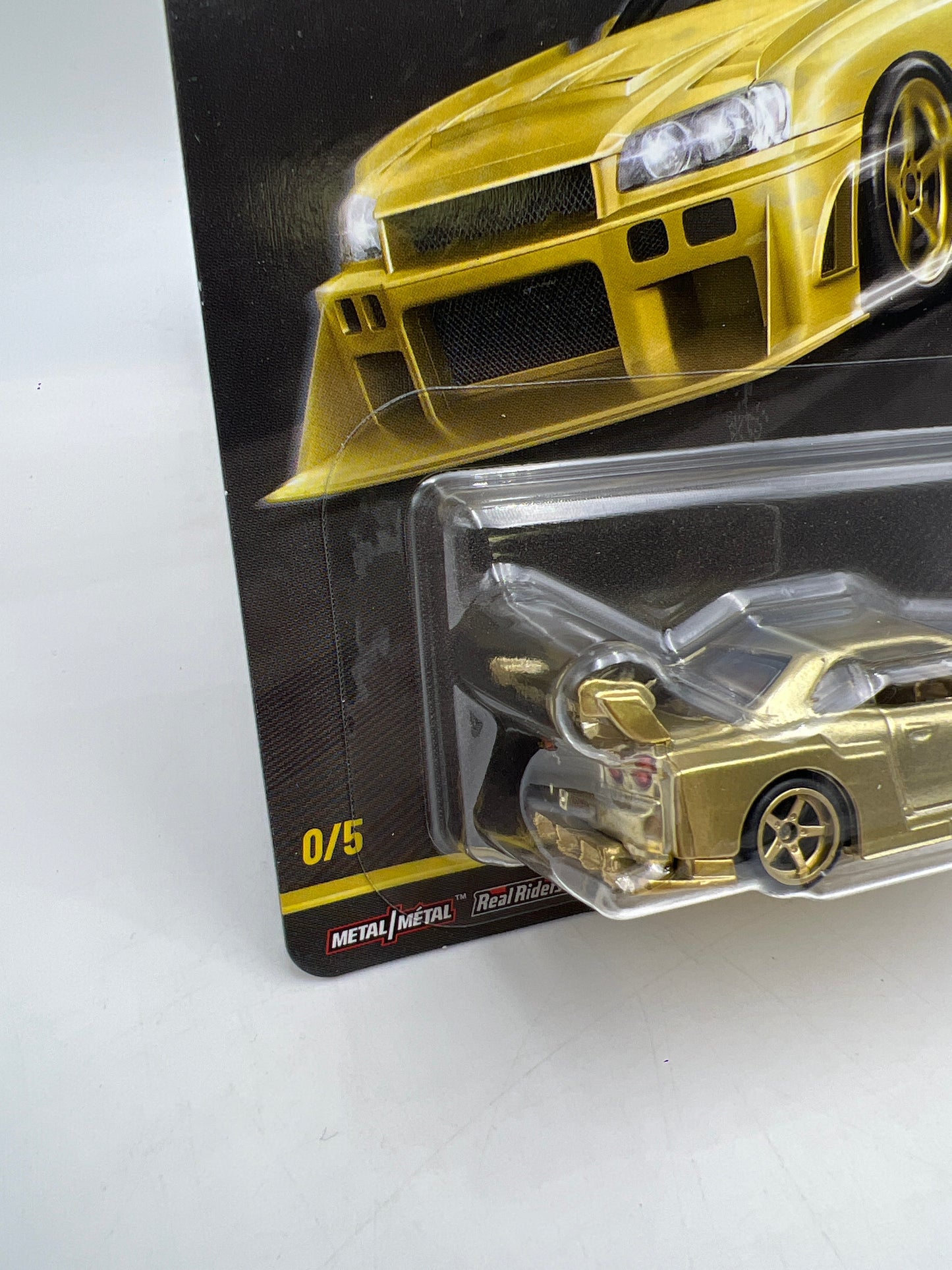 2026 Hot Wheels Aero Styles #0 CHASE LB-ER34 Super Silhouette Nissan Skyline Gold W/Protector