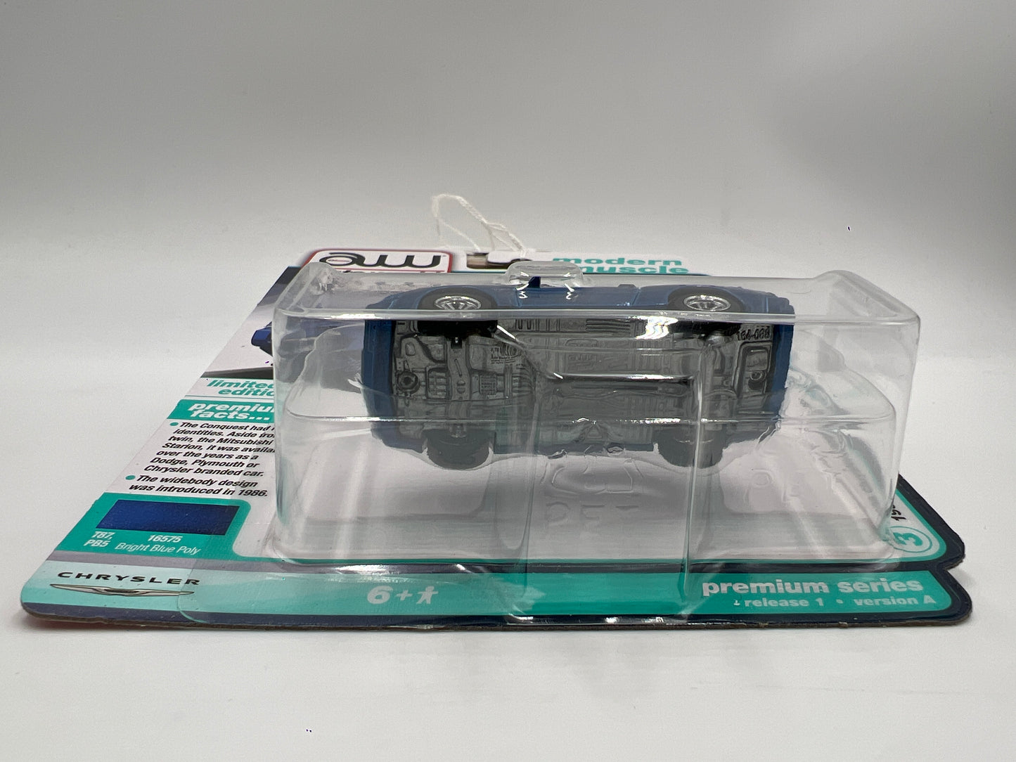2025 Auto World Modern Muscle Release 1 Version A 1988 Chrysler Conquest TSi Blue 184A
