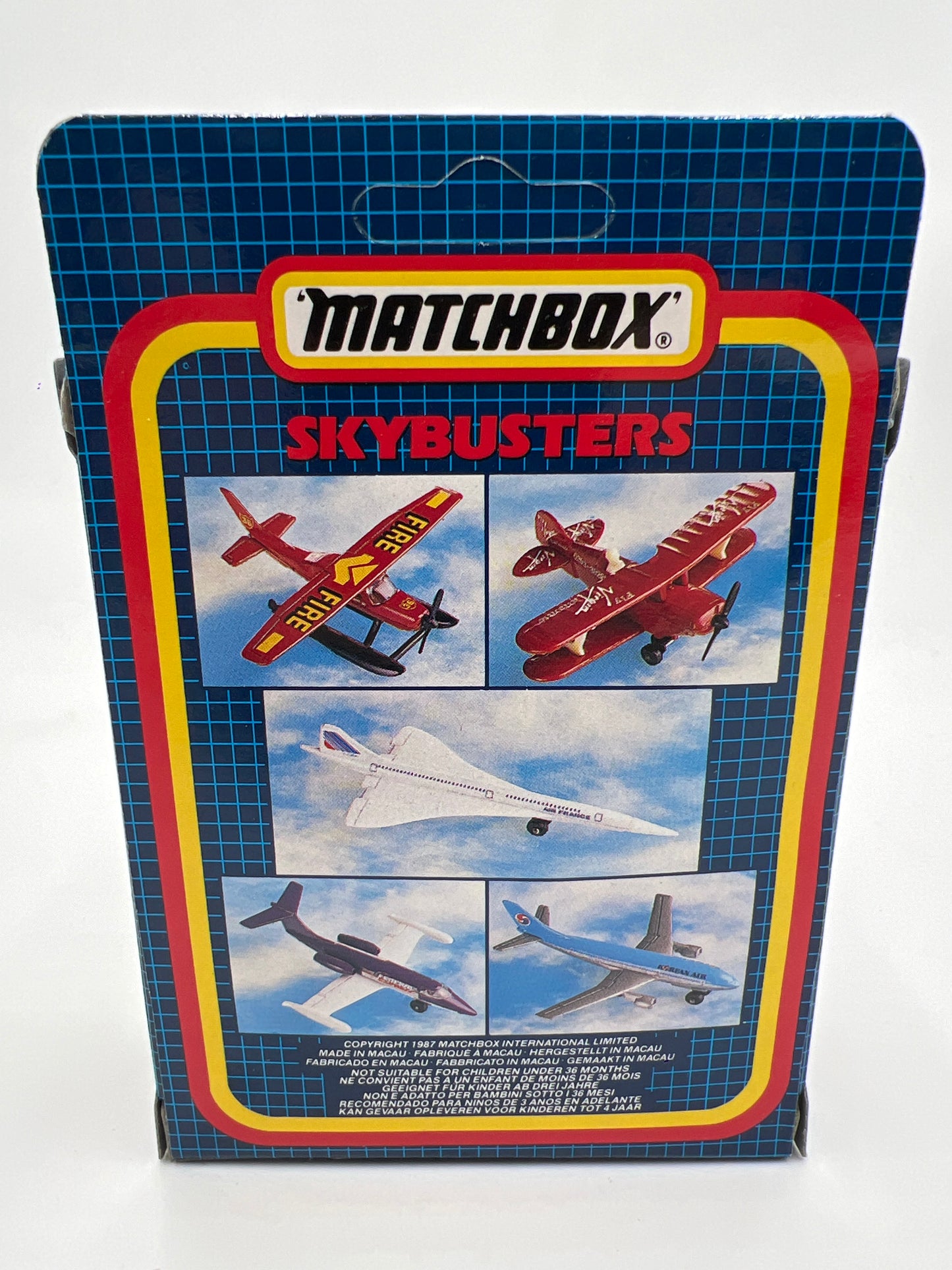 Matchbox Skybusters SB-30 F-14 Tomcat Navy Unpunched