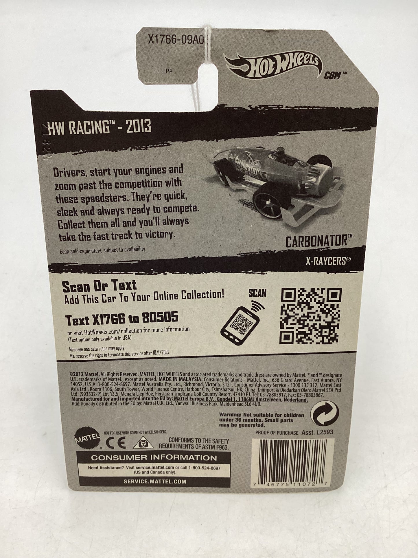 2013 Hot wheels Treasure Hunt #136 Carbonator 276D