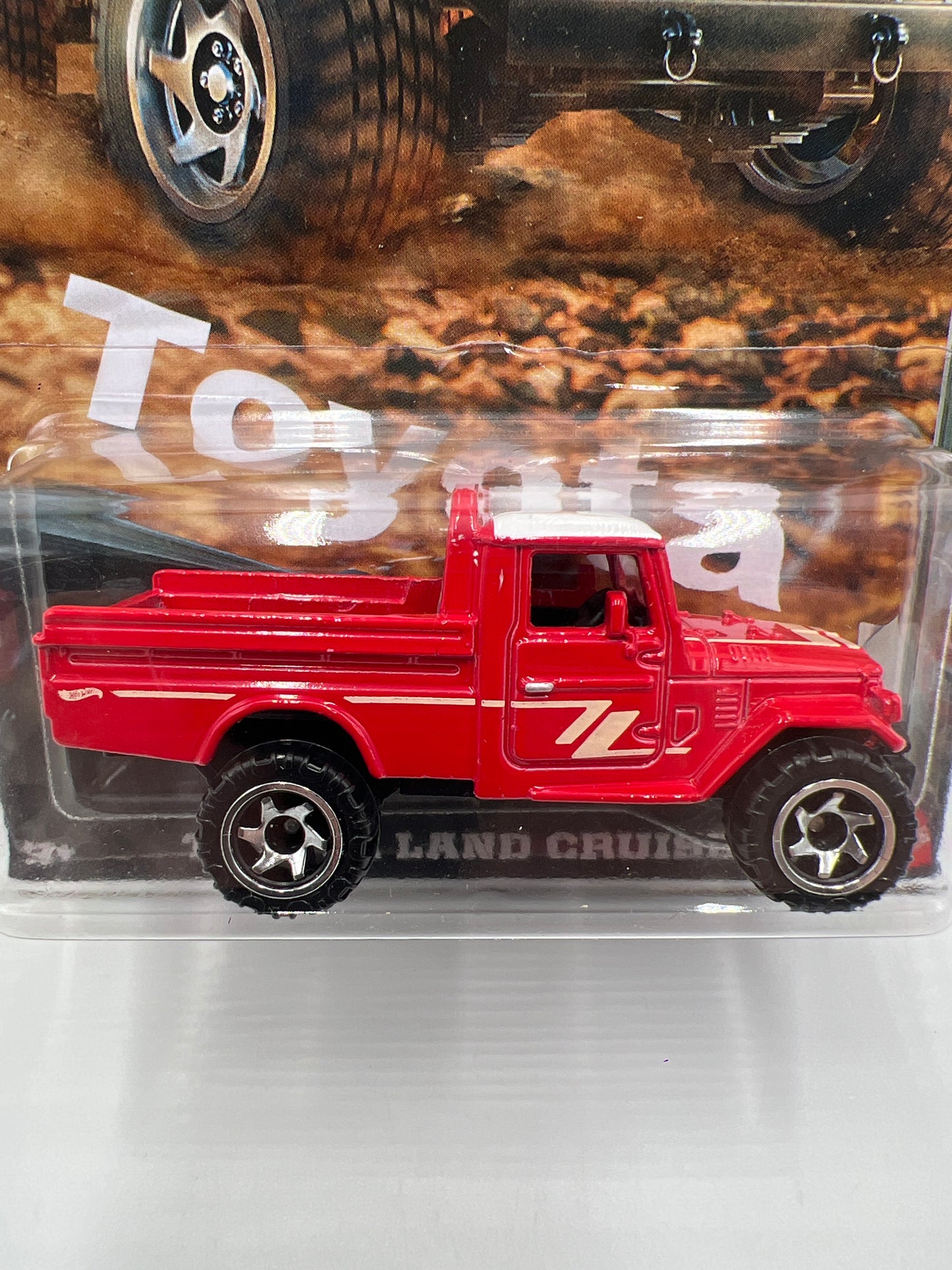 2025 Hot Wheels Silver Series Toyota Set #3 Toyota Land Cruiser Red 163C