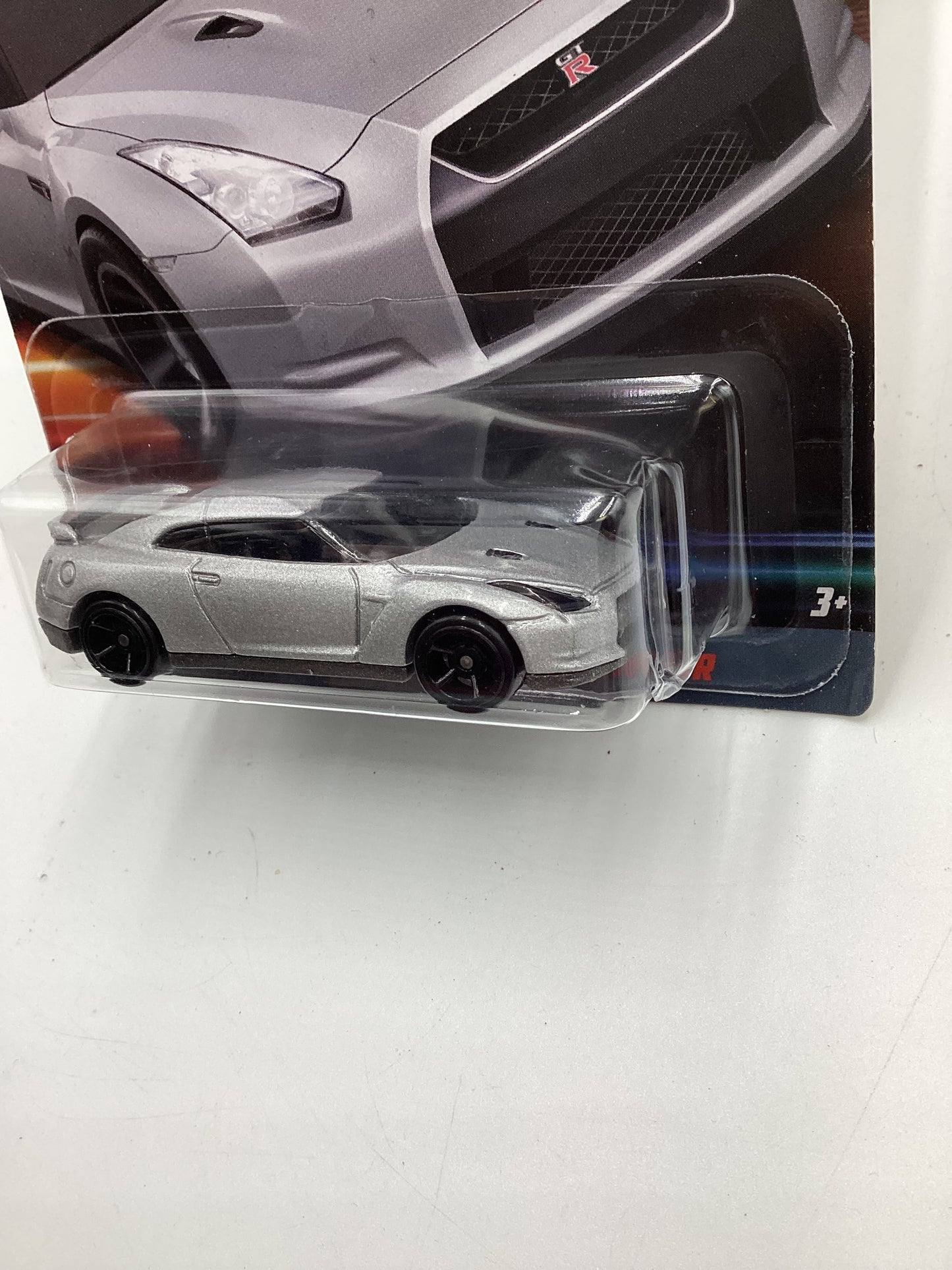 2023 Hot Wheels Fast and Furious Series 3  #6 2009 Nissan GT-R Silver. Cracked Blister 74C