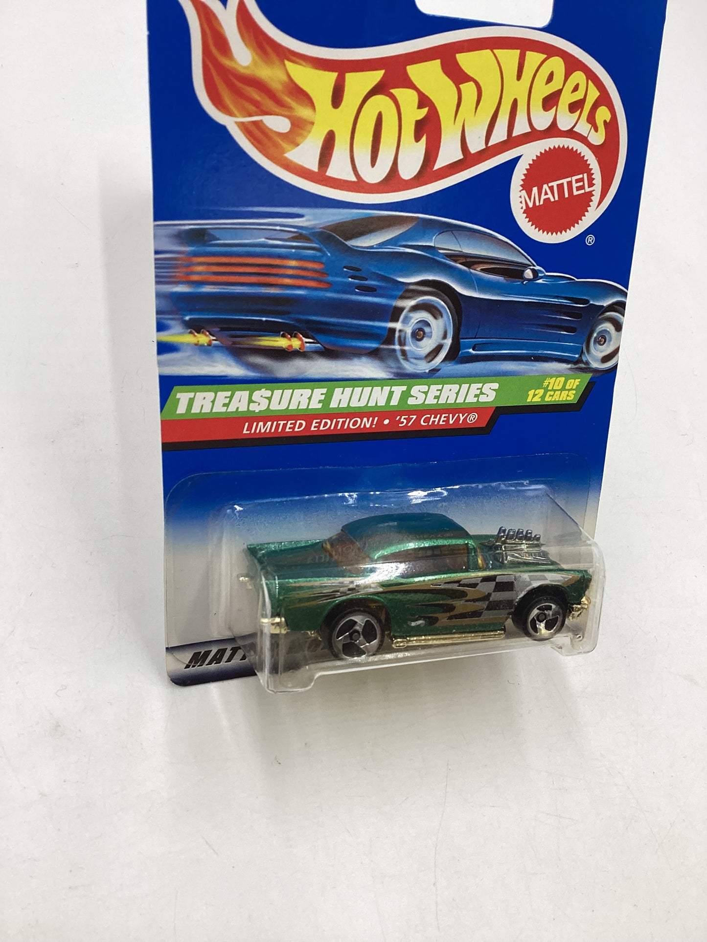 1998 Hot Wheels Treasure Hunt 10/12 57 Chevy #758 277F