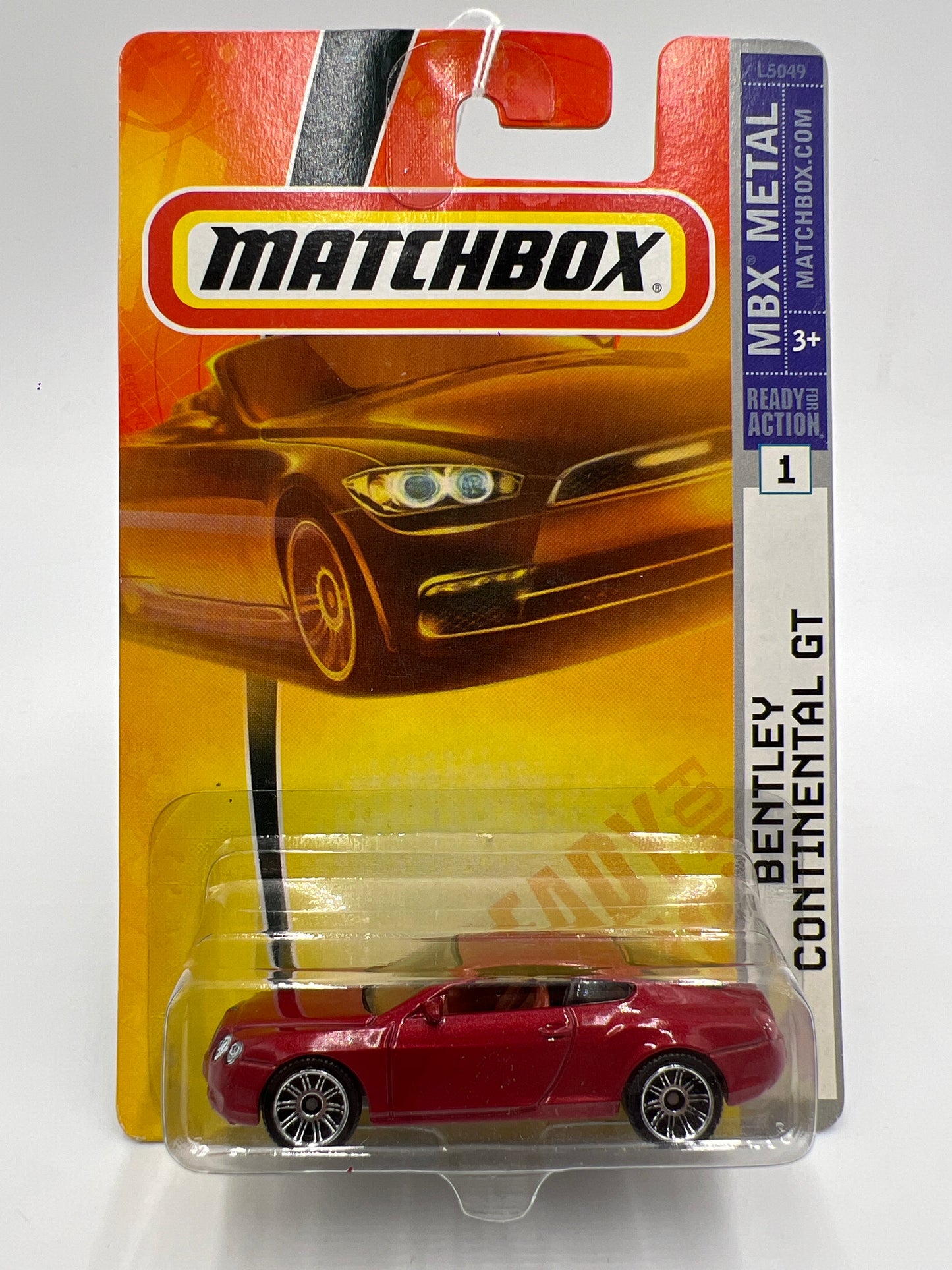 Matchbox MBX Metal #1 Bentley Continental Red